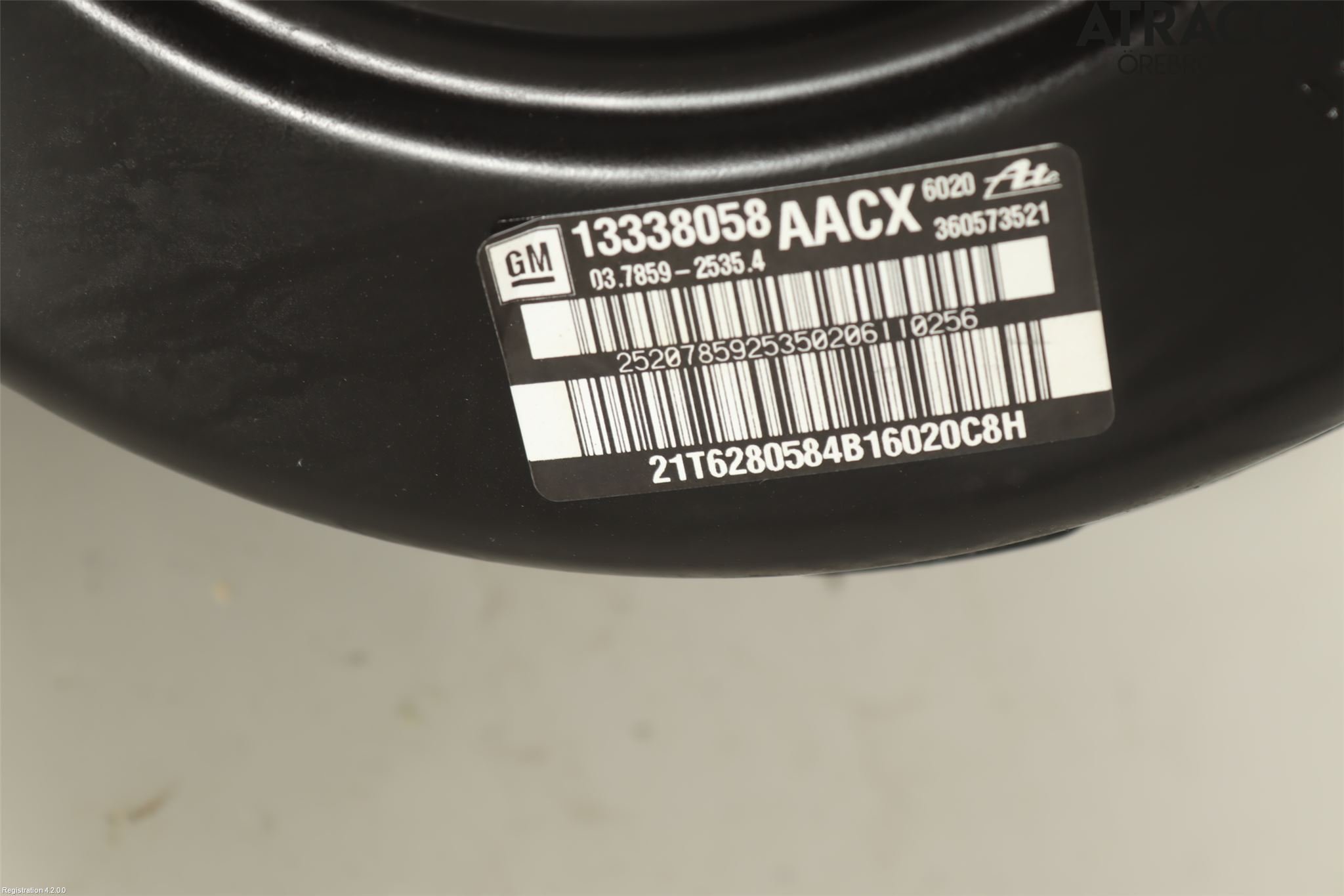 Opel ASTRA K 16-22 Bremseservo
