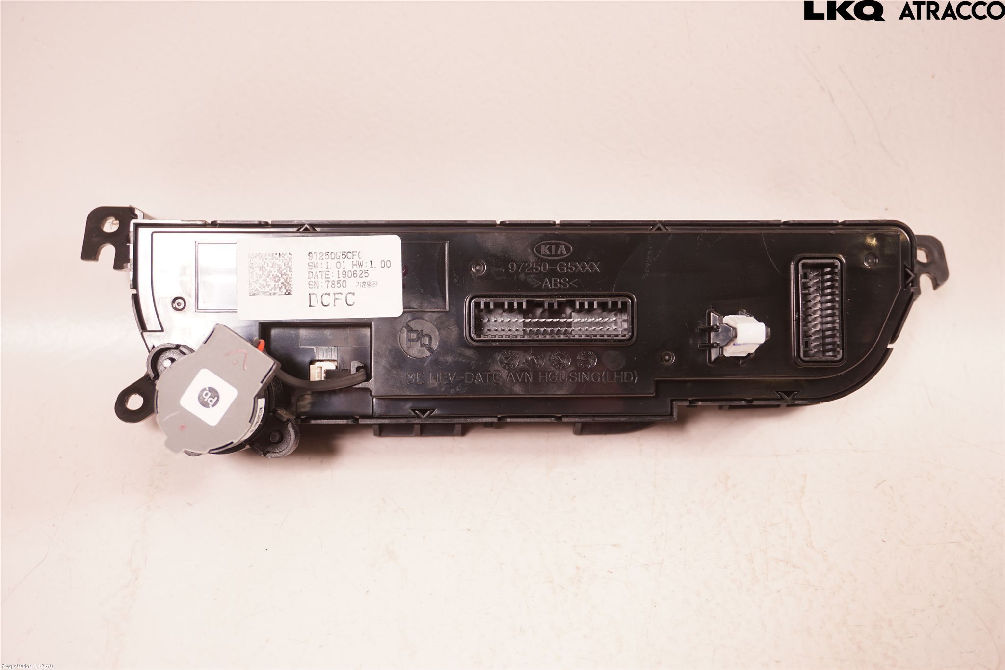 Kia NIRO (DE) 17-22 Varme Ac Betjening-Display