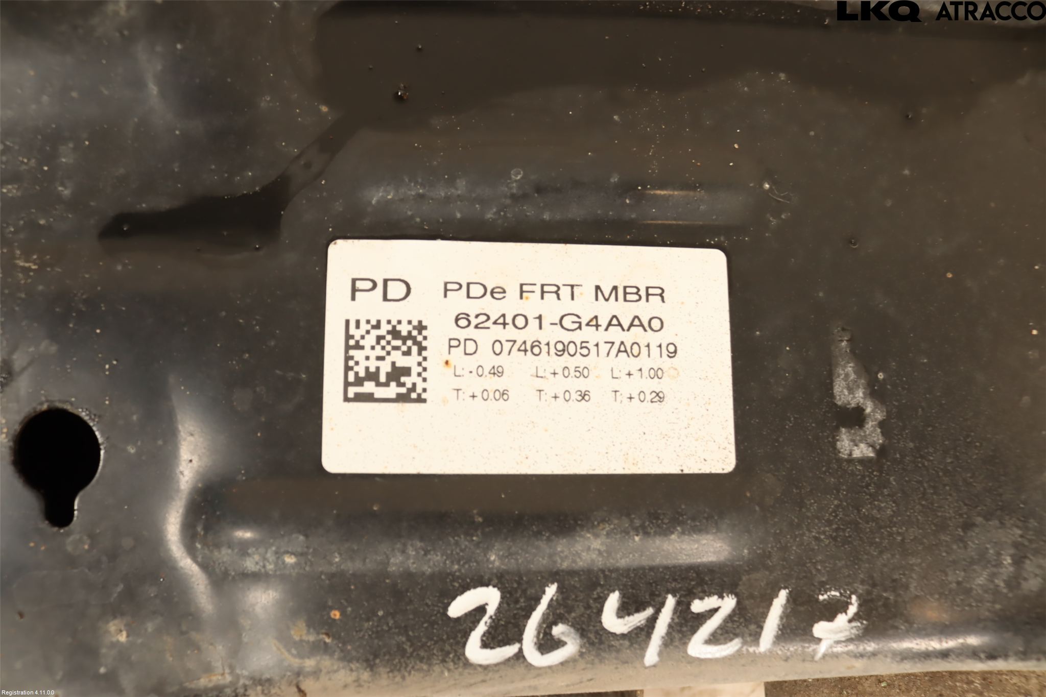 Hyundai i30 PD 17- Forstillingsbjelke(Tvergående)