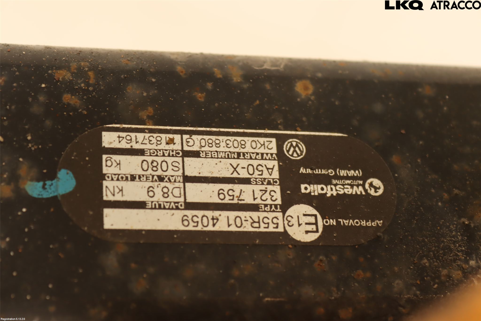 Volkswagen VW CADDY 16-20 Tilhengerfeste