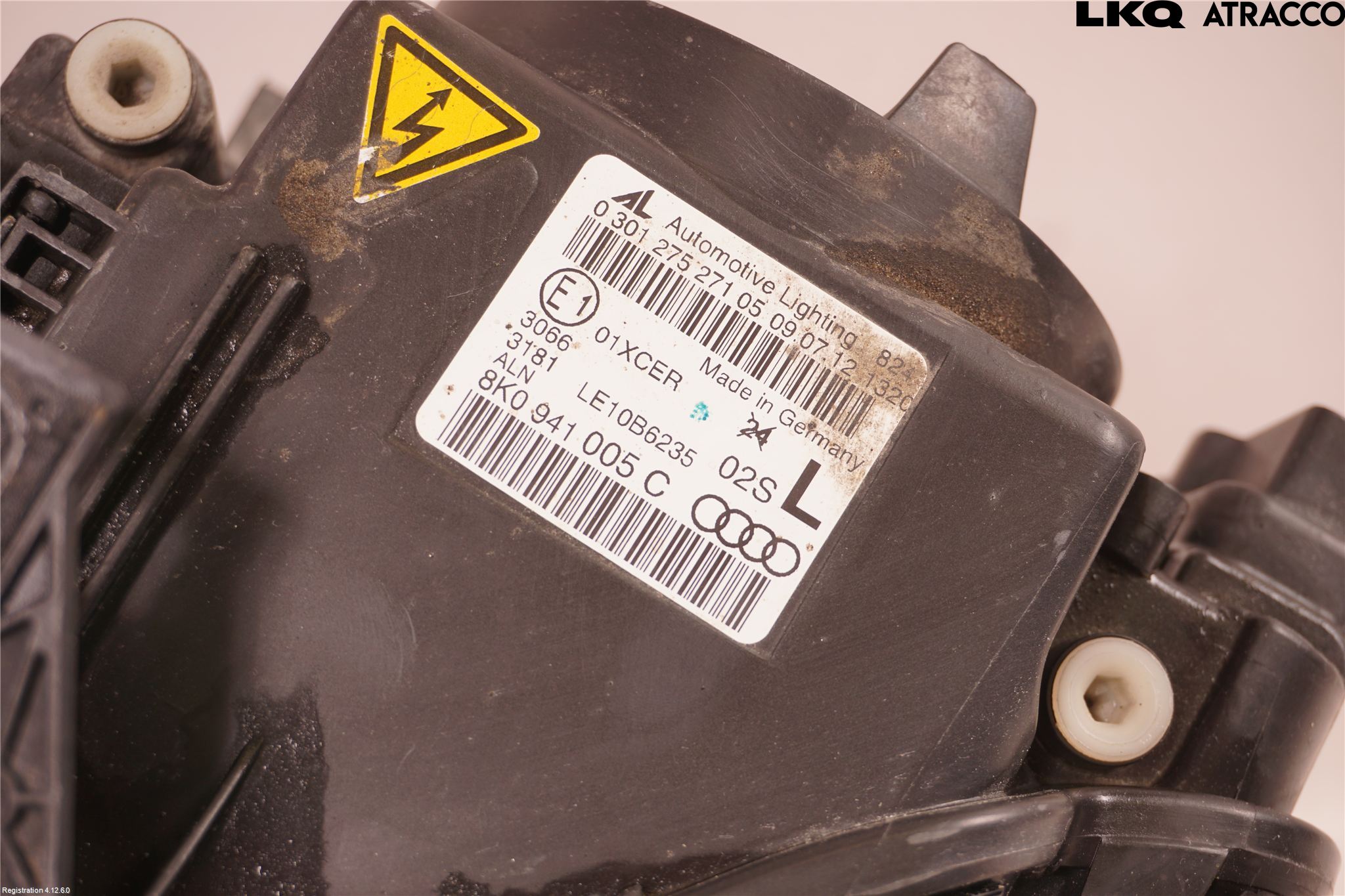 Audi A4/S4 08-11 Frontlykt Venstre