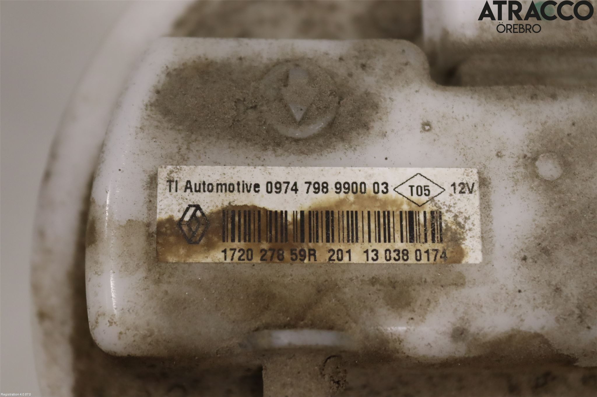 Renault CLIO IV 12-16 Drivstoffpumpe Fødepumpe El