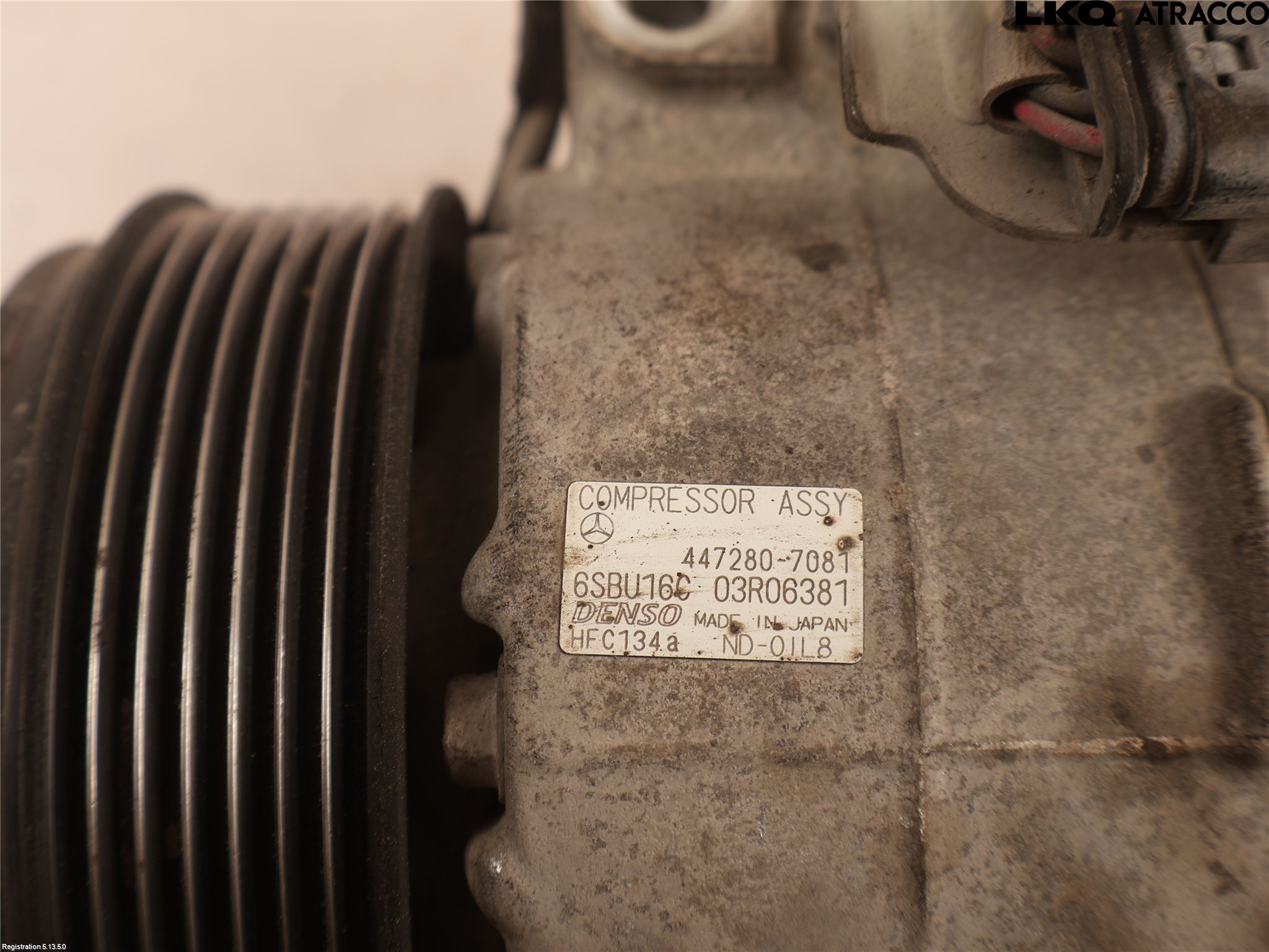 Mercedes-Benz MB E-KLASS (W212) 09-16 Varme Ac Kompressor