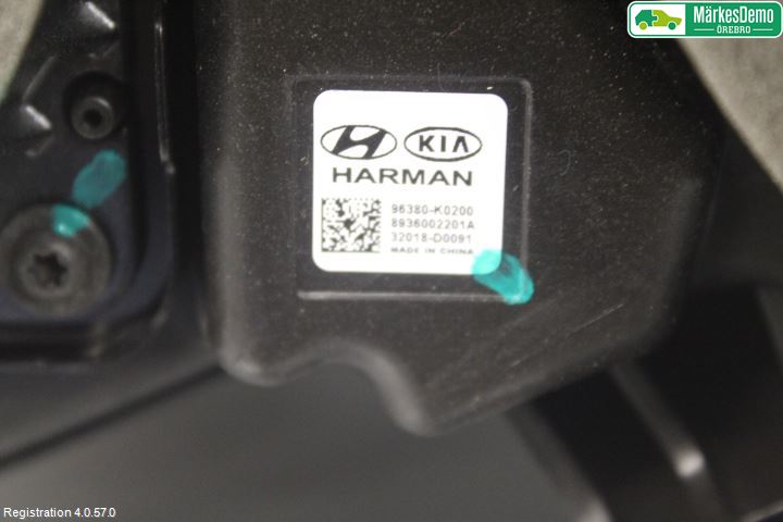 Kia SOUL 09- Innr Høyttaler