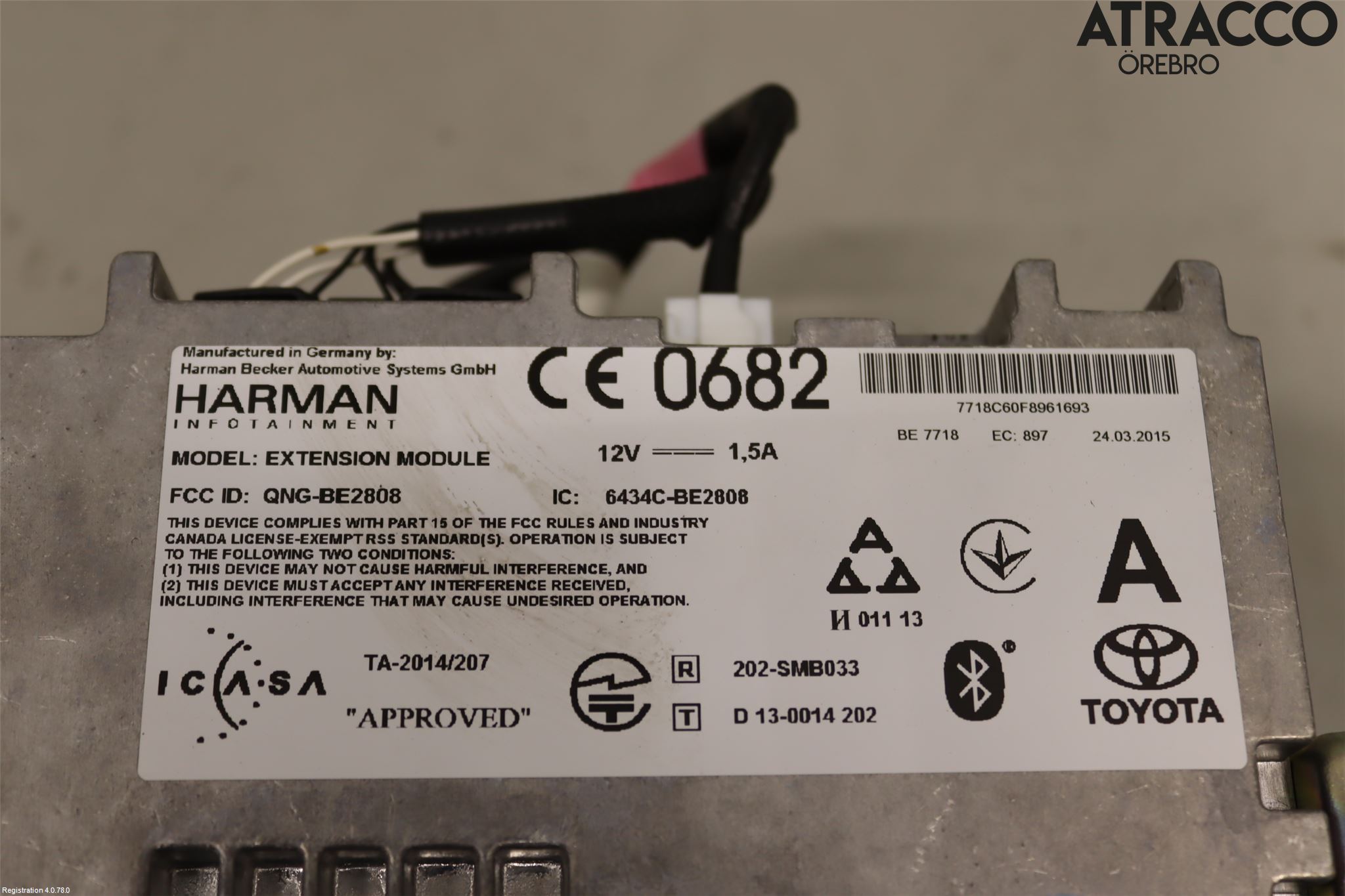 Toyota AURIS 13-19 Stereo Radio