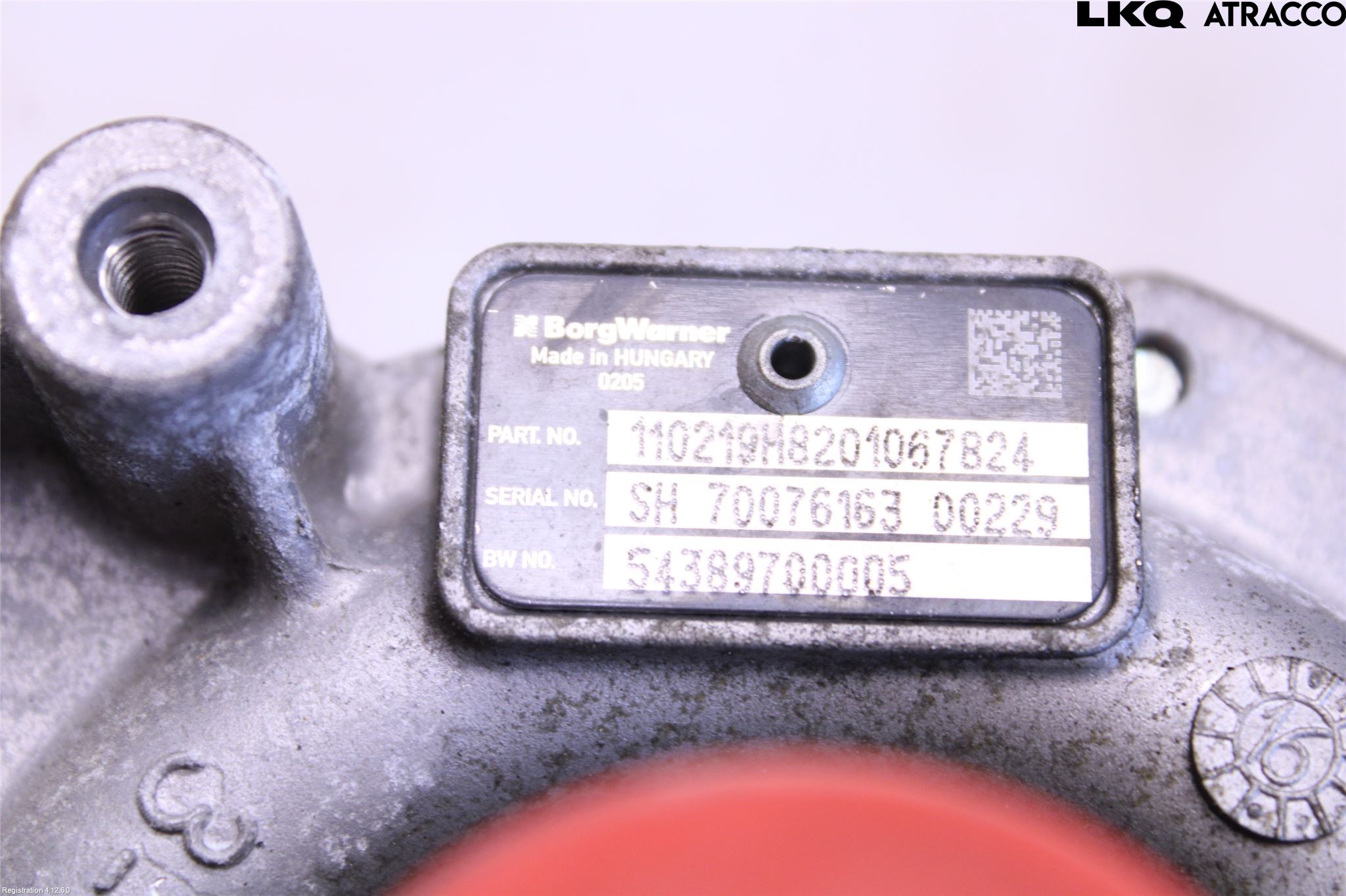 Nissan QASHQAI 14-17 Turboaggregat