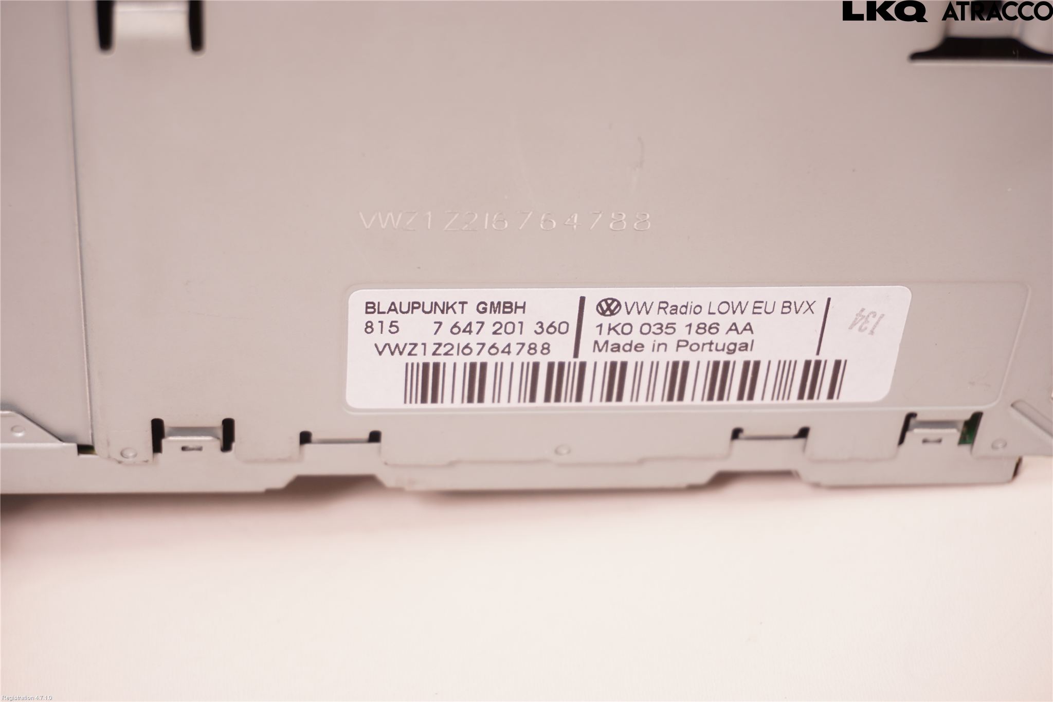 Volkswagen VW GOLF VI 09-13 Stereo Radio Med Cd