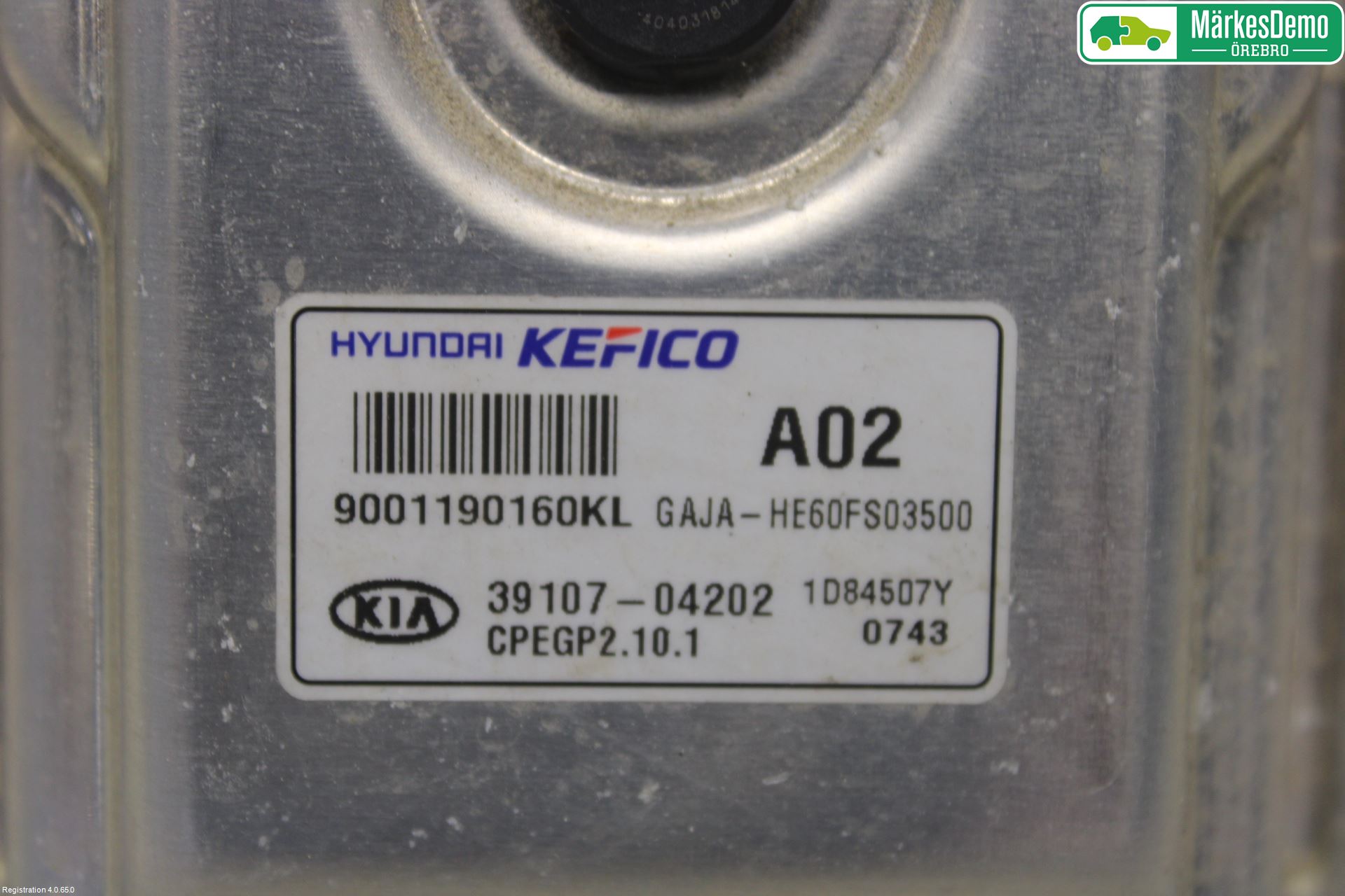 Kia PICANTO 17- Styreenhet Innsprøytning