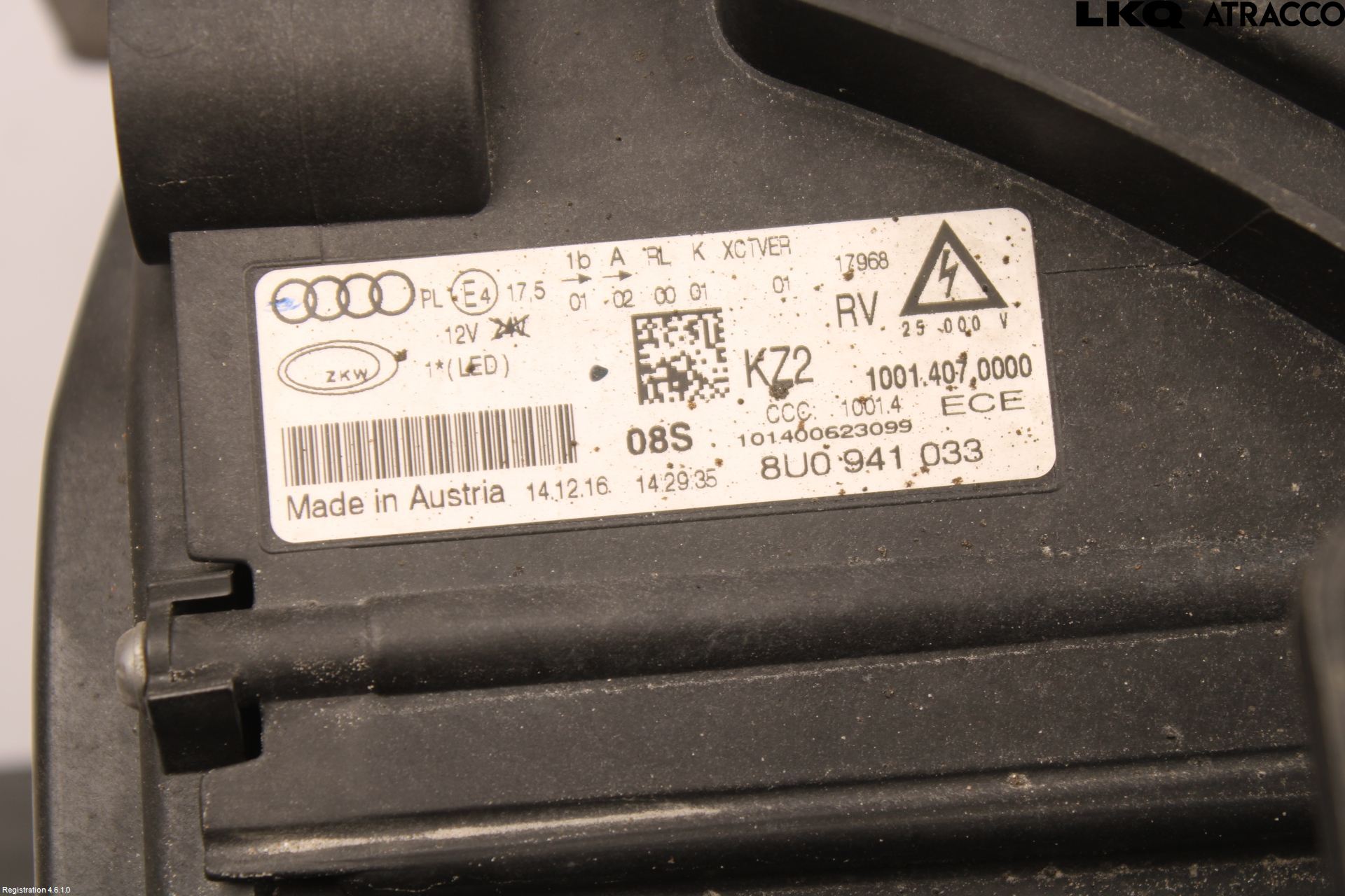 Audi Q3 8U 12-18 Frontlykt Venstre