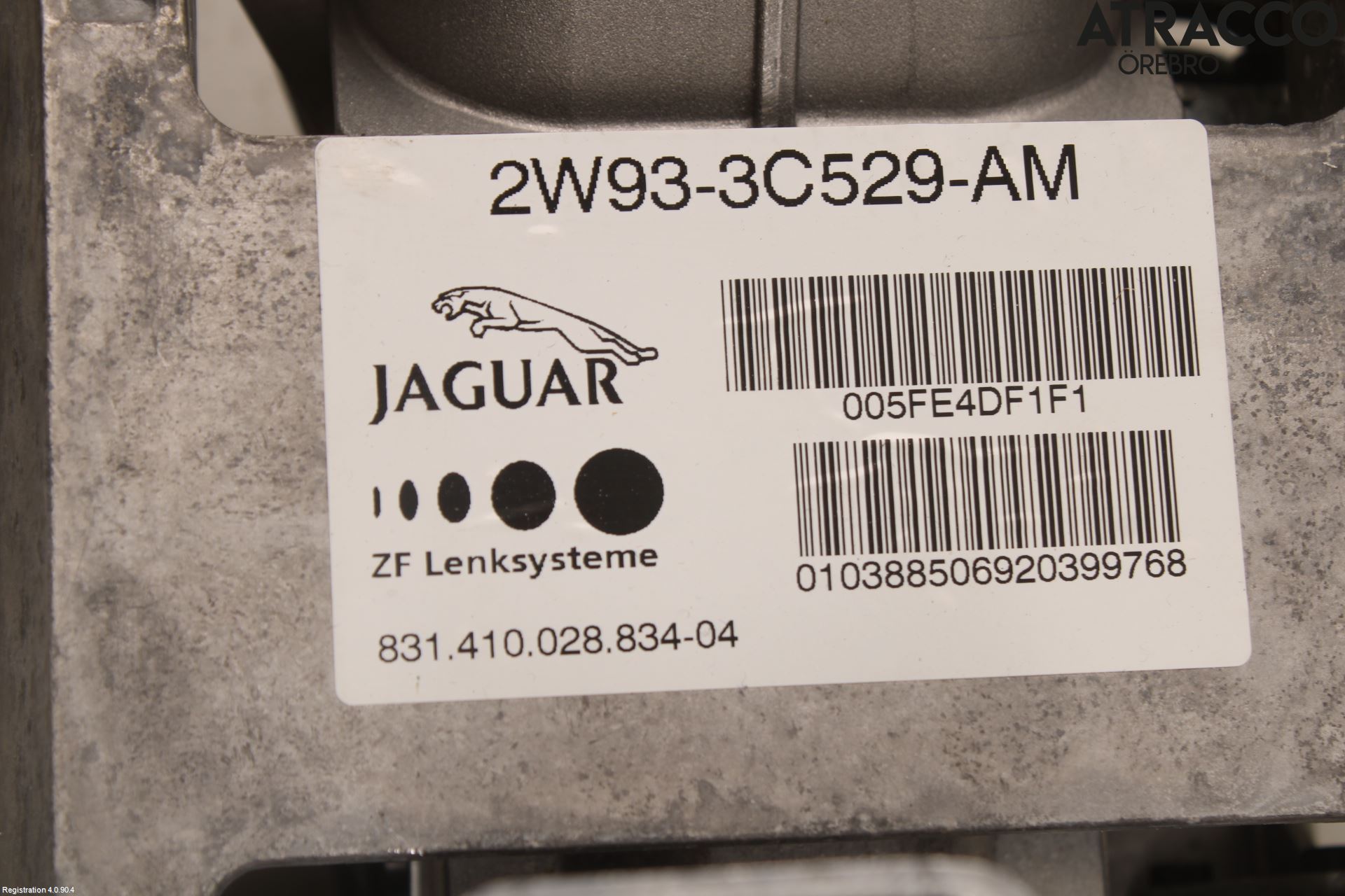 Jaguar XJ X351        10- Rattakselaggregat Justerbart