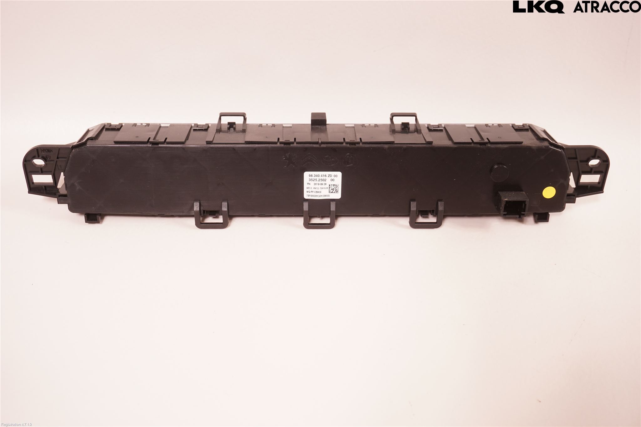 Peugeot PARTNER/E-PARTNER 19- Varme Ac Betjening-Display