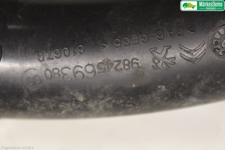 Peugeot 308 14-21 Intercooler Rør-Slange