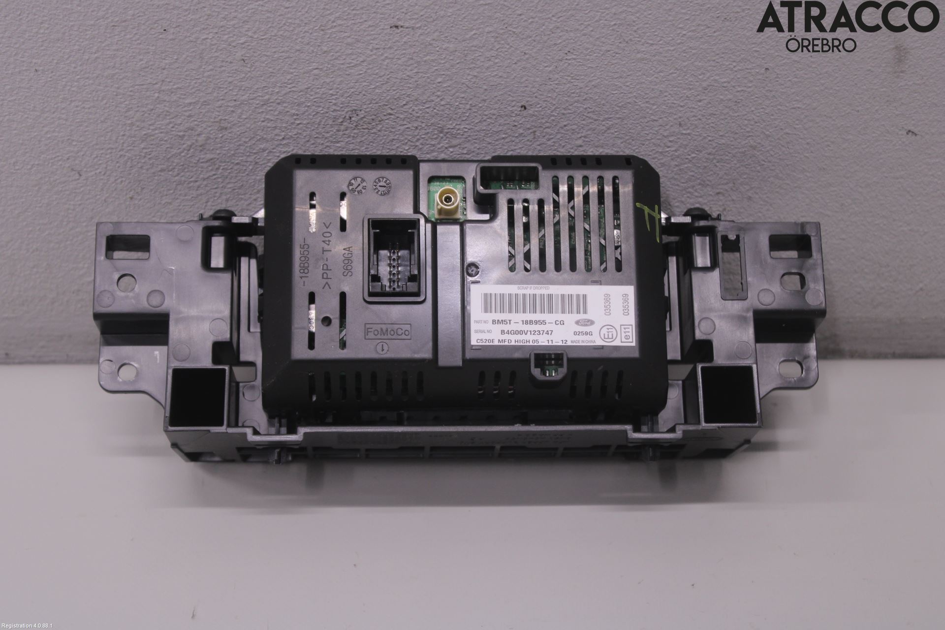 Ford FOCUS 11-14 Instr Skjerm Dvd-Gps-Ac-Tlf