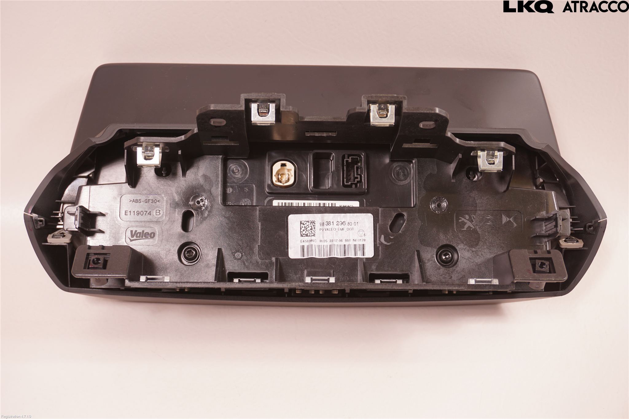 Peugeot 208/E-208 20- Instr Skjerm Dvd-Gps-Ac-Tlf
