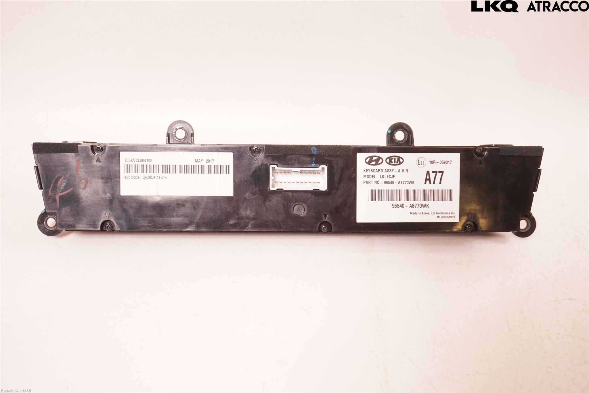 Kia OPTIMA 16-20 Stereo Radio Med Cd
