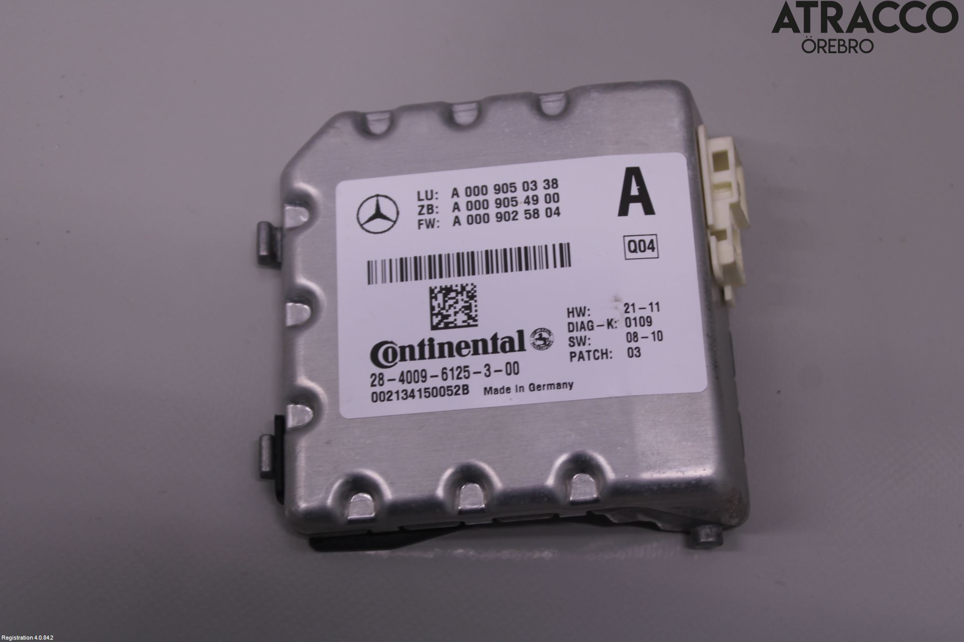 Mercedes-Benz MB C-KLASS (W204) 07-15 Parkeringshjelp Kamera