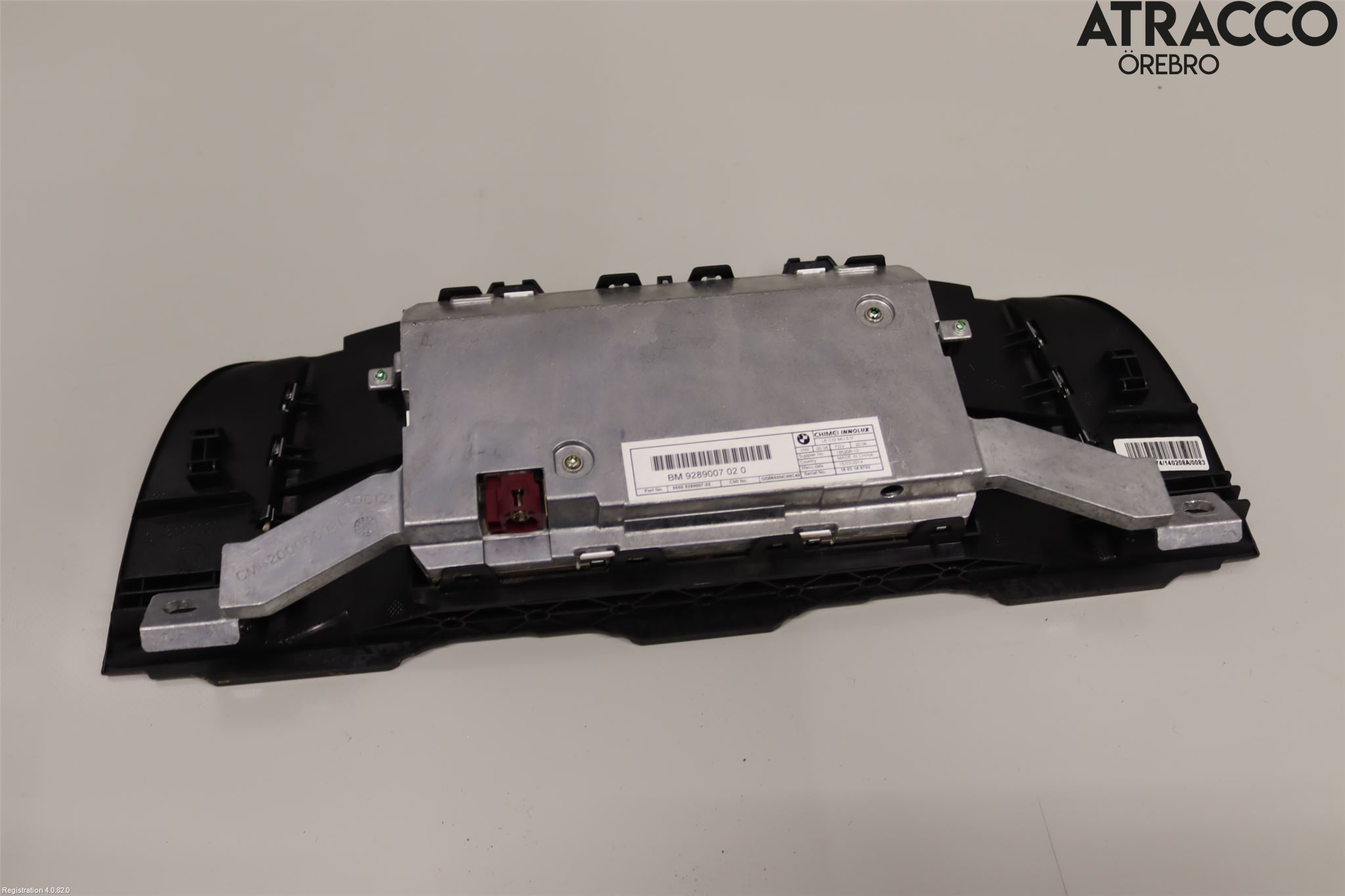 BMW 5 F10/F11/F18 09-17 Instr Skjerm Dvd-Gps-Ac-Tlf
