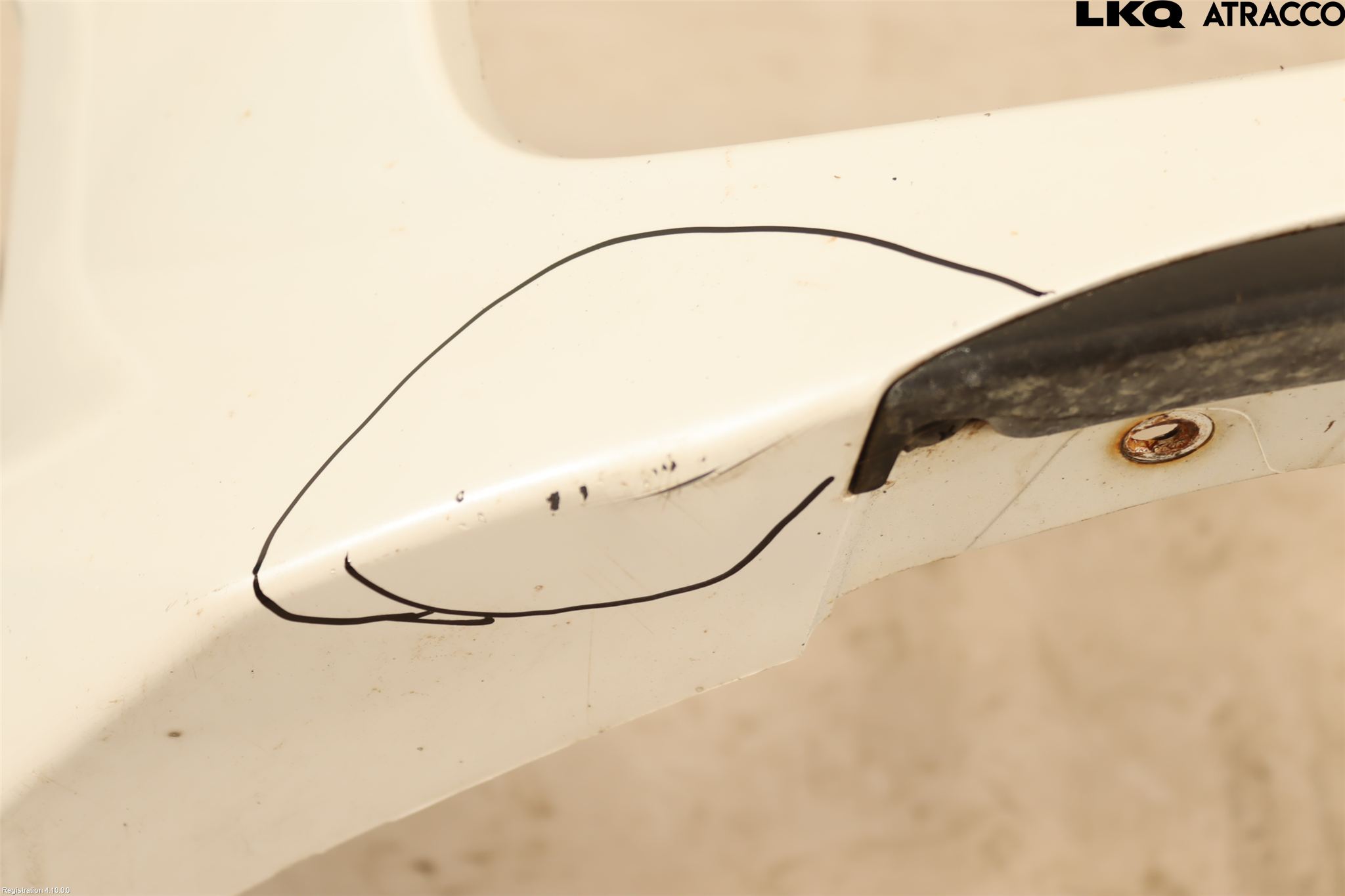 Kia OPTIMA 16-20 Støtfanger Foran Plastdeksel