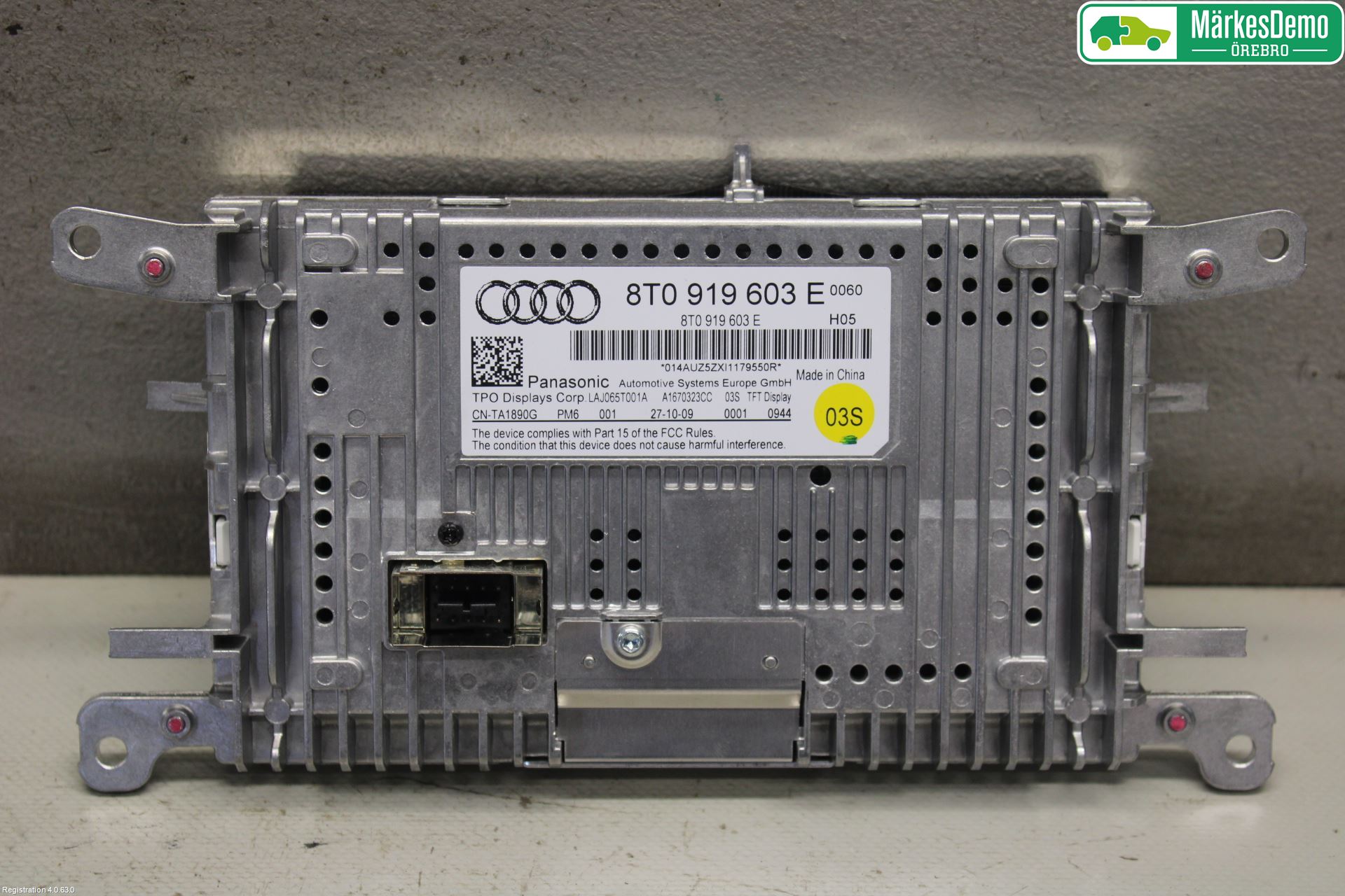 Audi A5 07-16 Multifunktionsdisplay