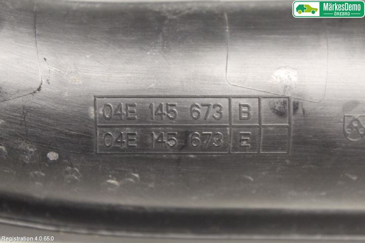 Volkswagen VW GOLF / E-GOLF VII 13-20 Intercooler Rør-Slange