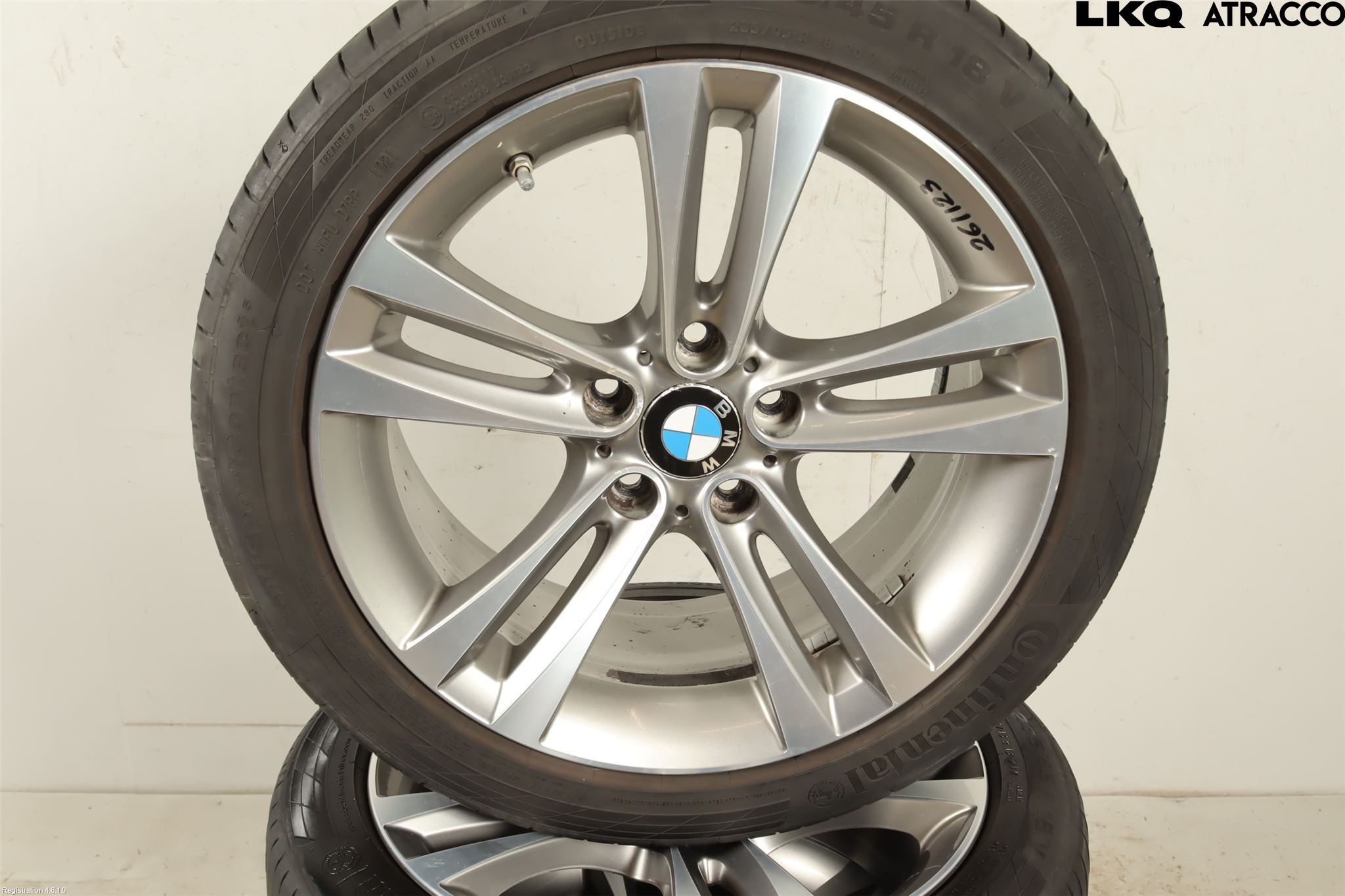 BMW 3 GT F34 13-19 Dekk Sommer På Alu Felg 4Stk