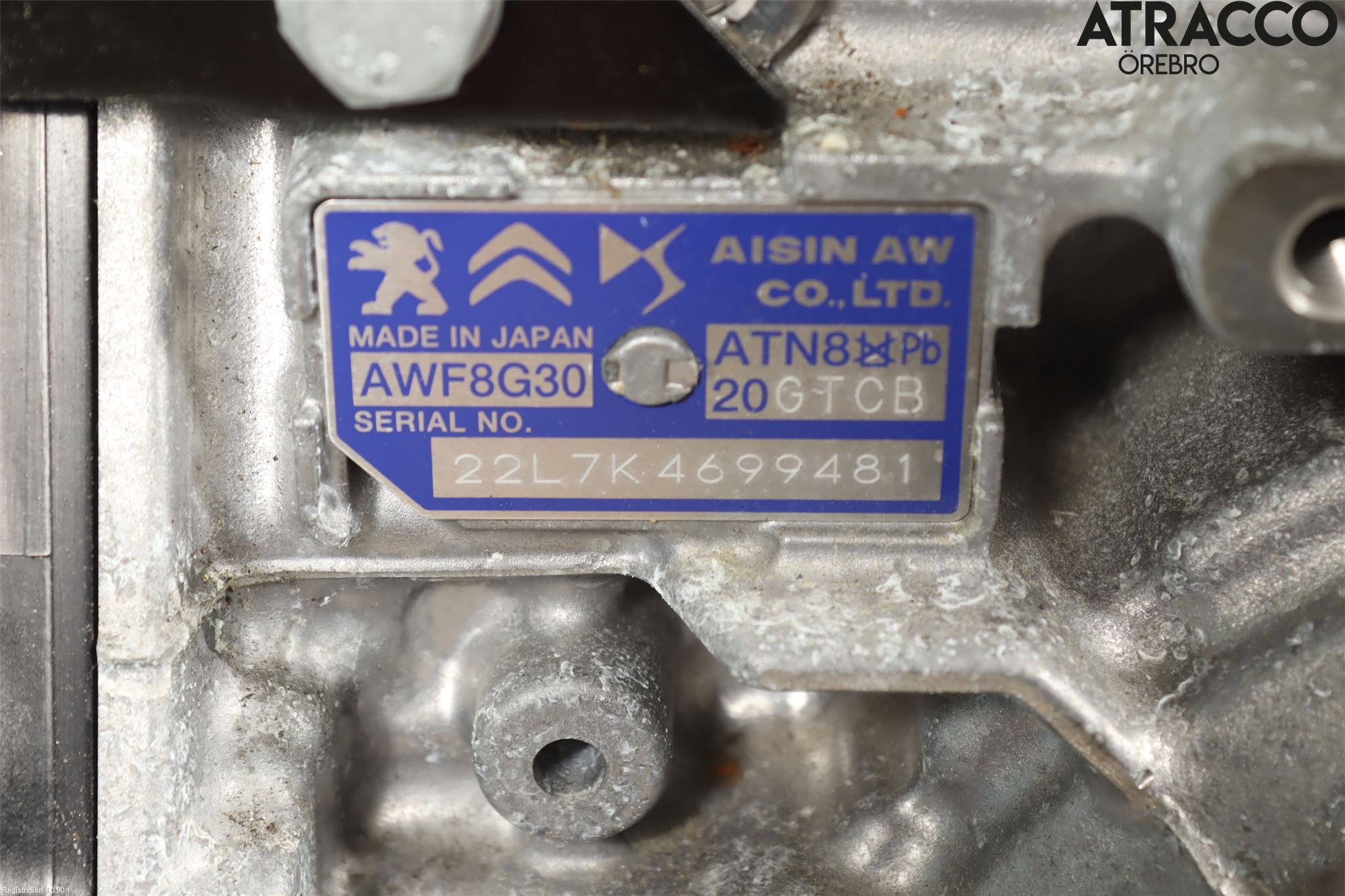 Peugeot PARTNER/E-PARTNER 19- Gearkasse Automat