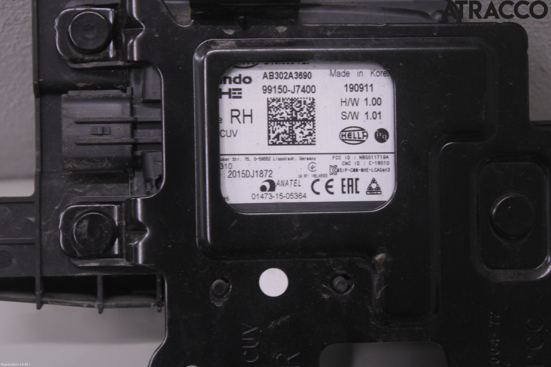 Kia XCEED 19- Sensor Kollisjonsbeskyttelse