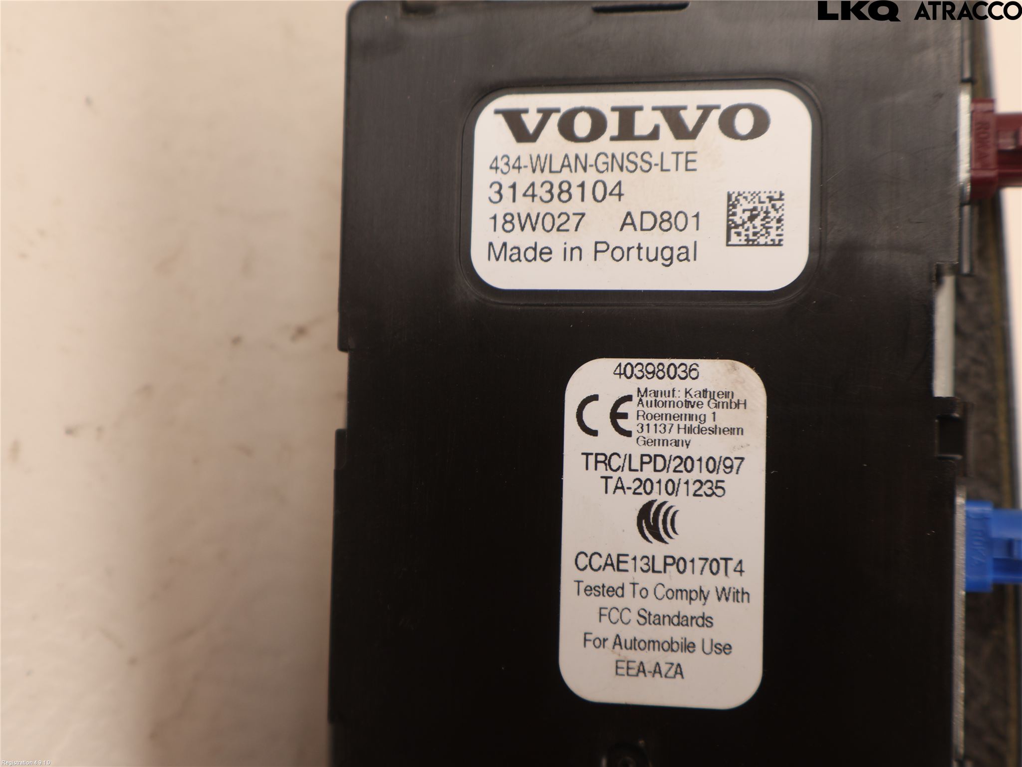 Volvo V90 17->> Stereo Antenne Radio-Tv