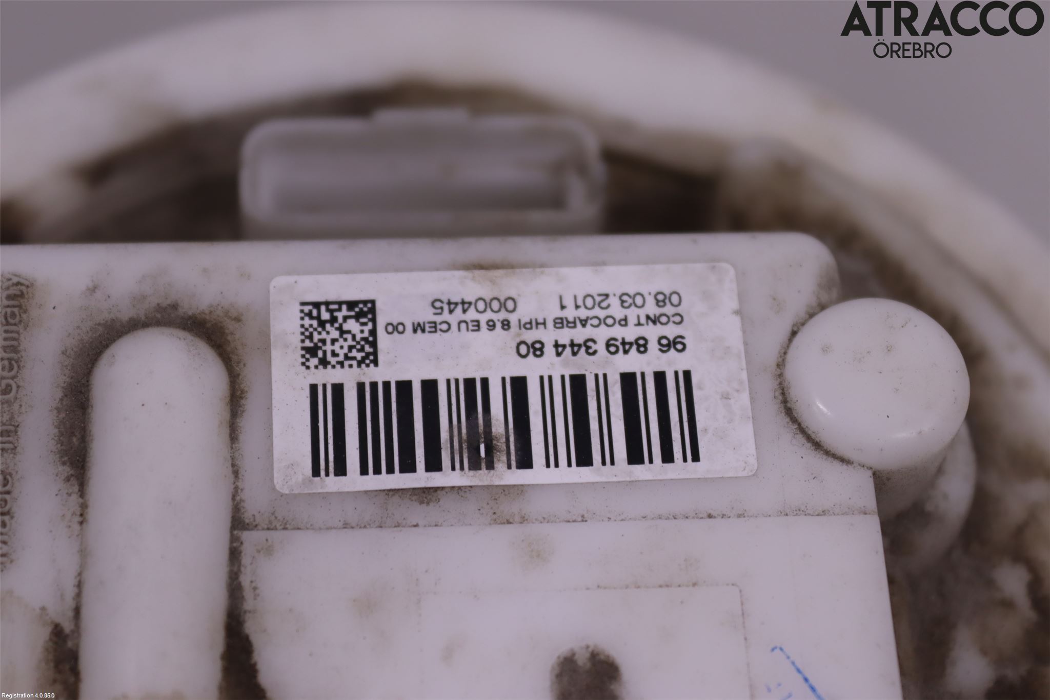 Peugeot 207 Drivstoffpumpe Fødepumpe El