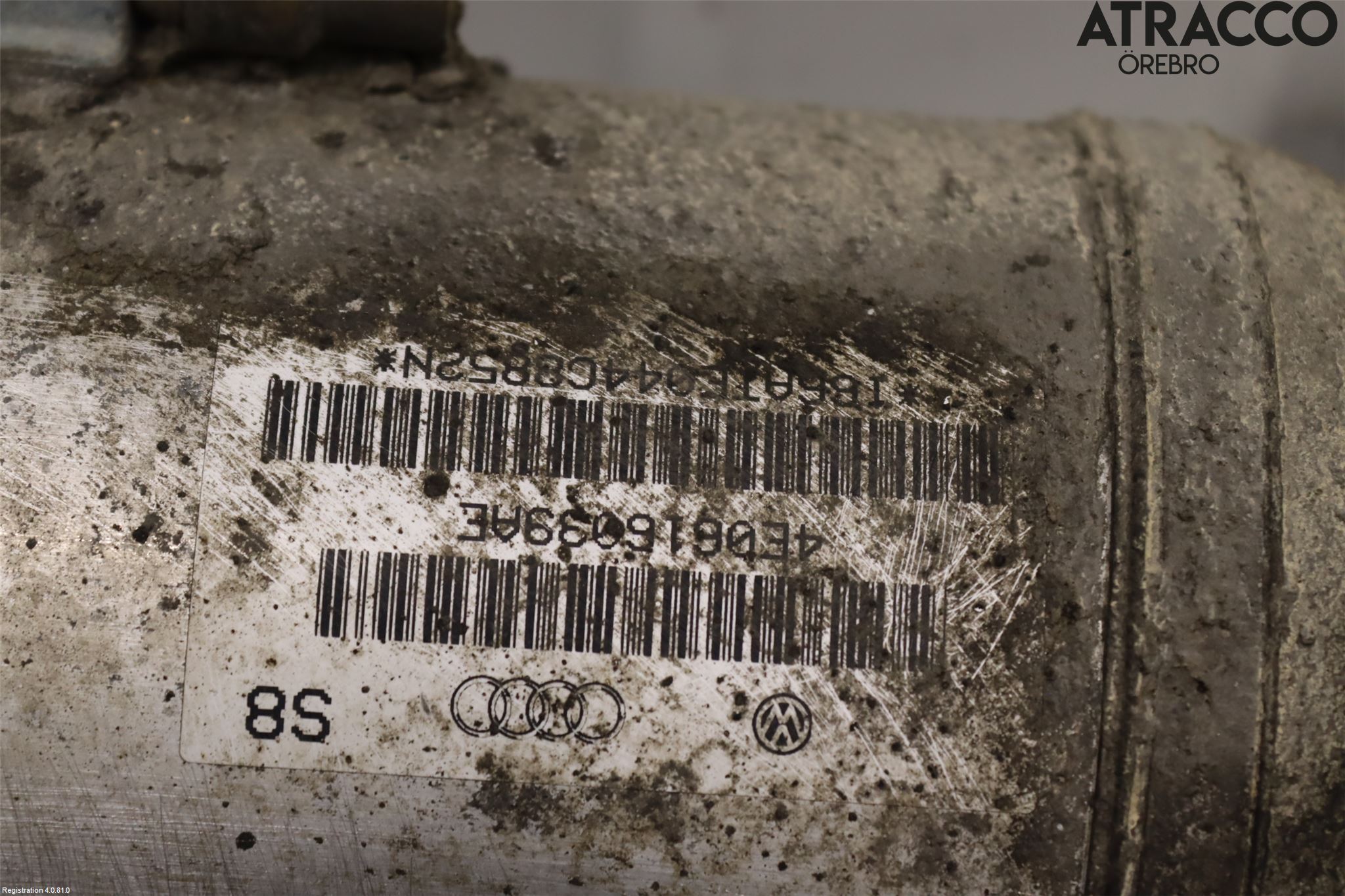 Audi A8/S8 4E  02-09 Støtdemper Foran