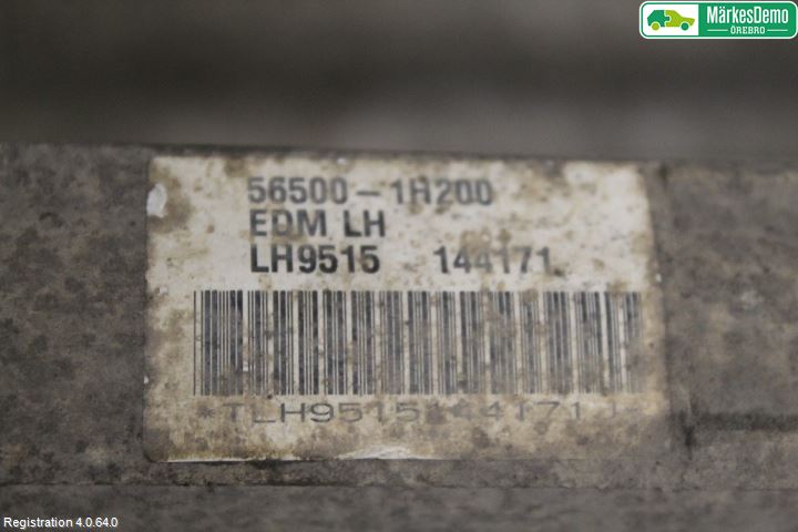 Kia CEED 06-12 Servo Snekke - Tannstang