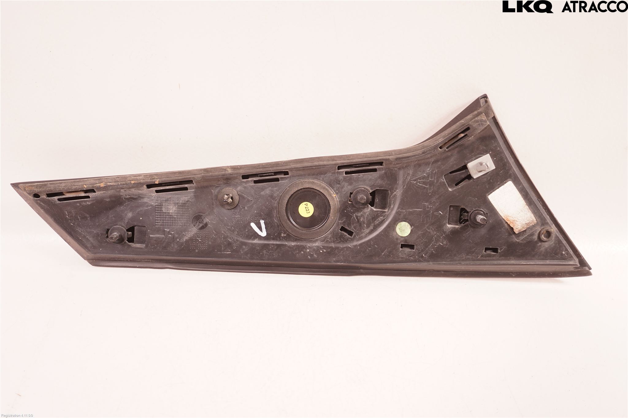 Opel ASTRA K 16-22 Spoiler Bakluke