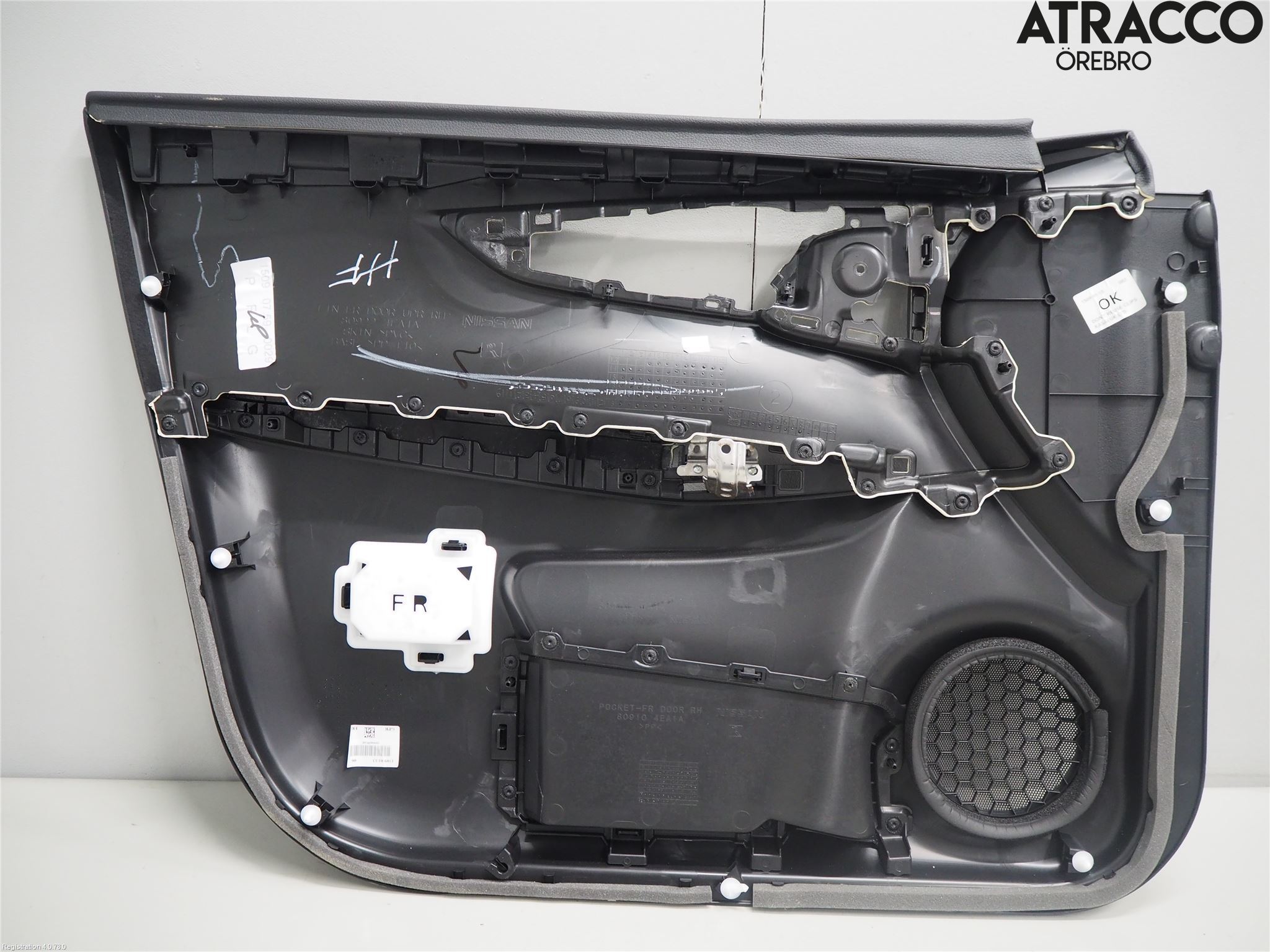 Nissan QASHQAI 17-21 Innr Dørtrekk Høyre