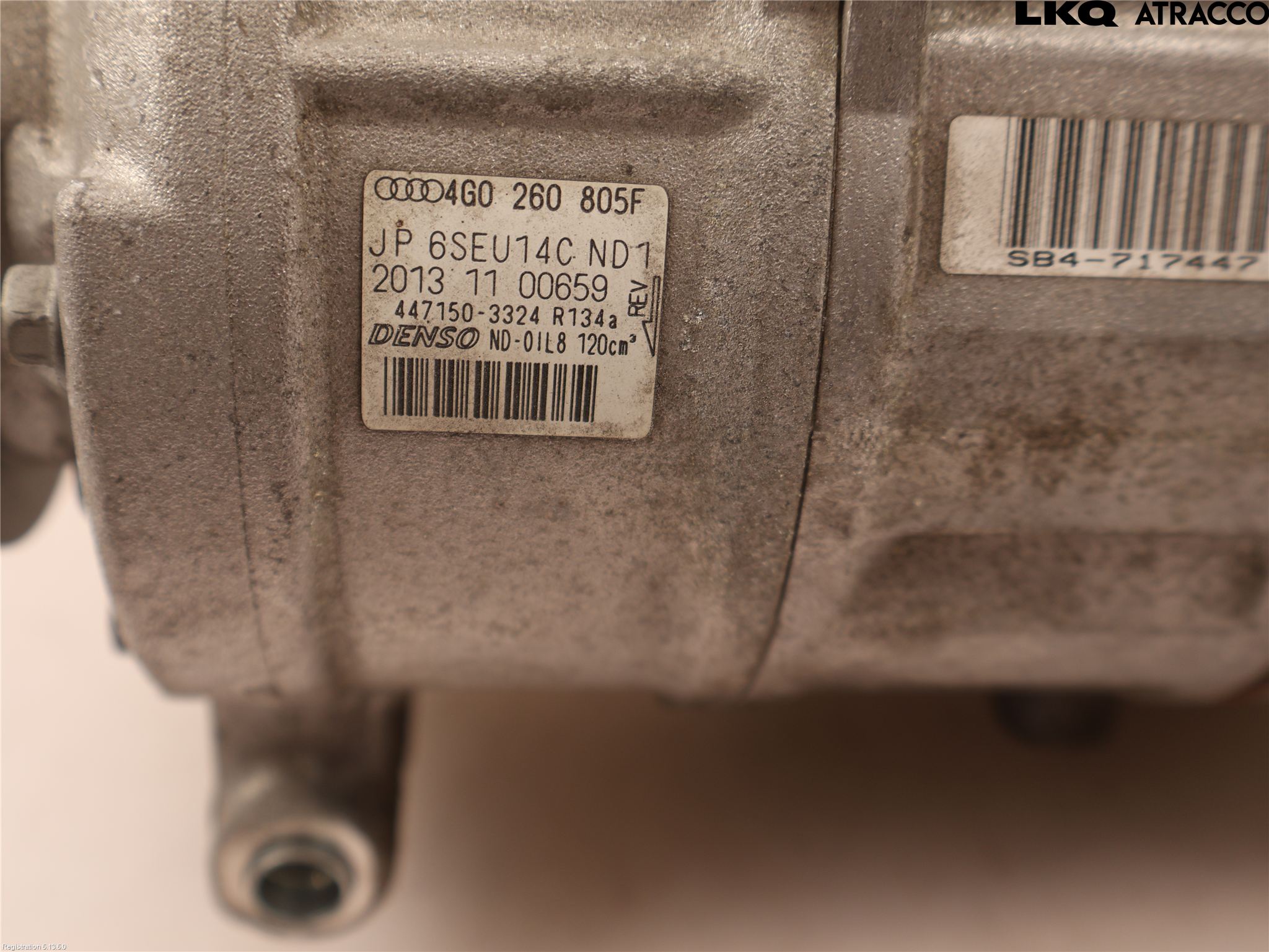 Audi A7/S7 4G 11-17 Varme Ac Kompressor
