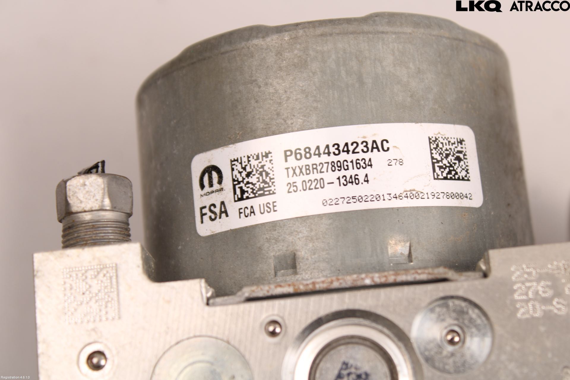 Jeep WRANGLER Abs Hydraulikkaggregat