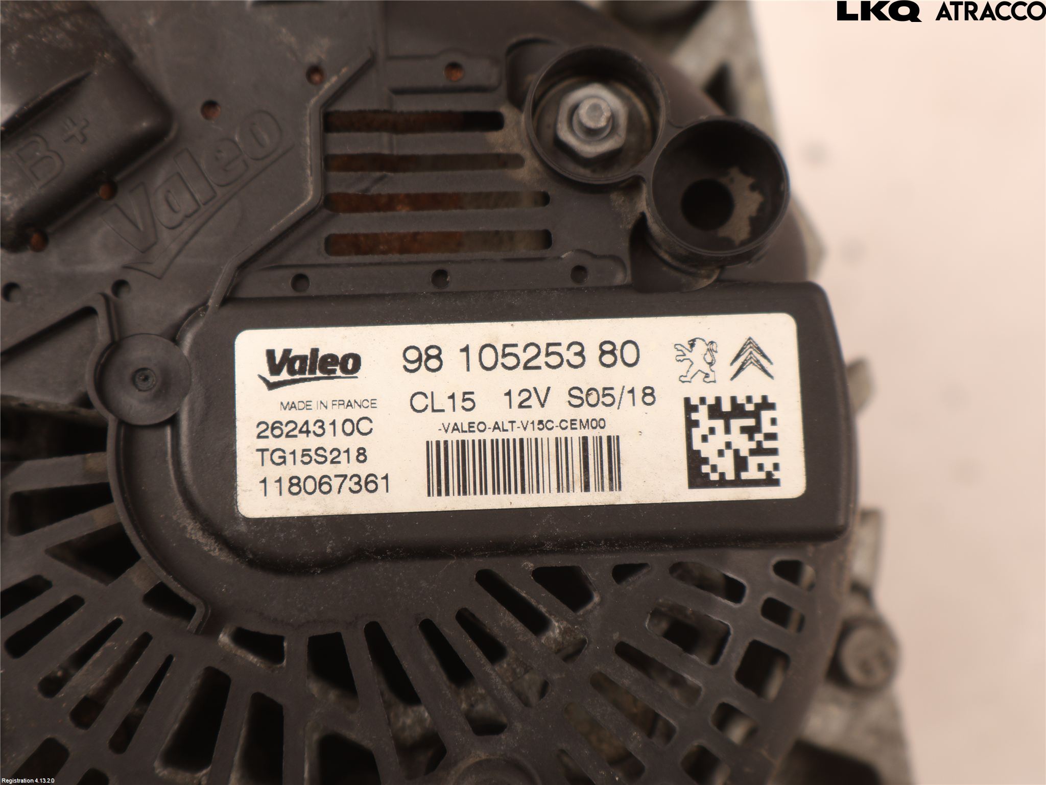 Citroen BERLINGO 08-18 Dynamo