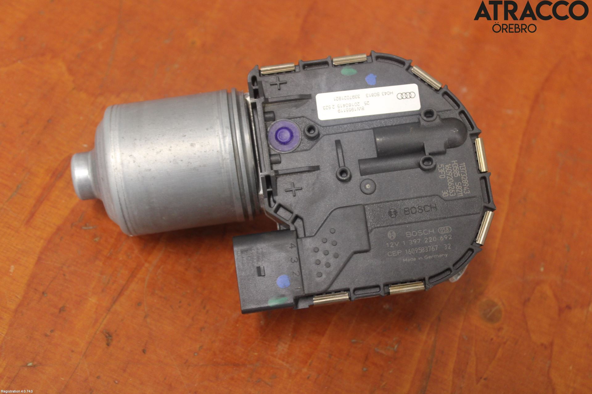 Audi A4/S4 B9 16-19 Viskermotor Frontrute