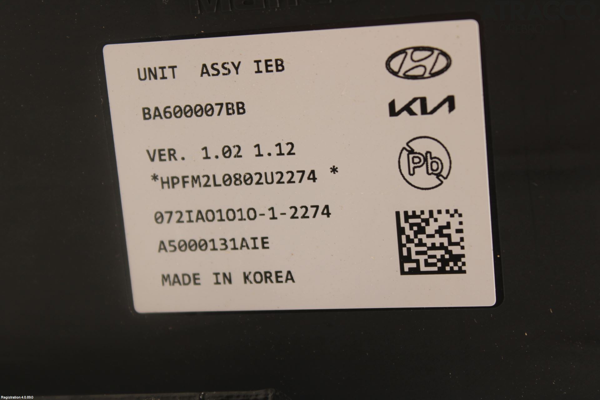 Kia SORENTO 21- Abs Hydraulikkaggregat