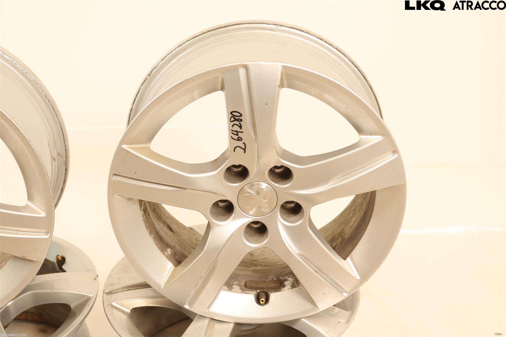 Peugeot 508 11-18 Felg Aluminium Sett 4Stk