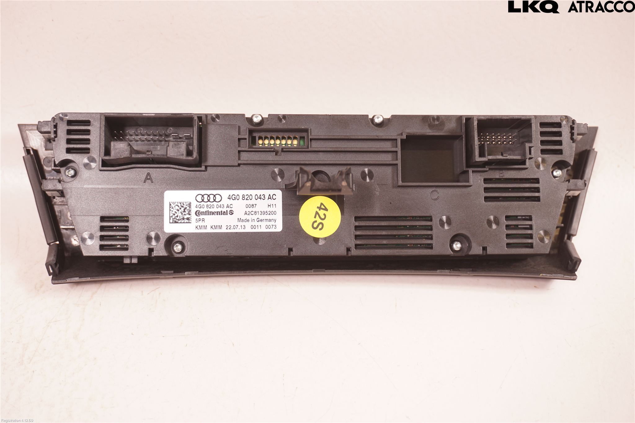Audi A6/S6 4G 11-18 Varme Ac Betjening-Display