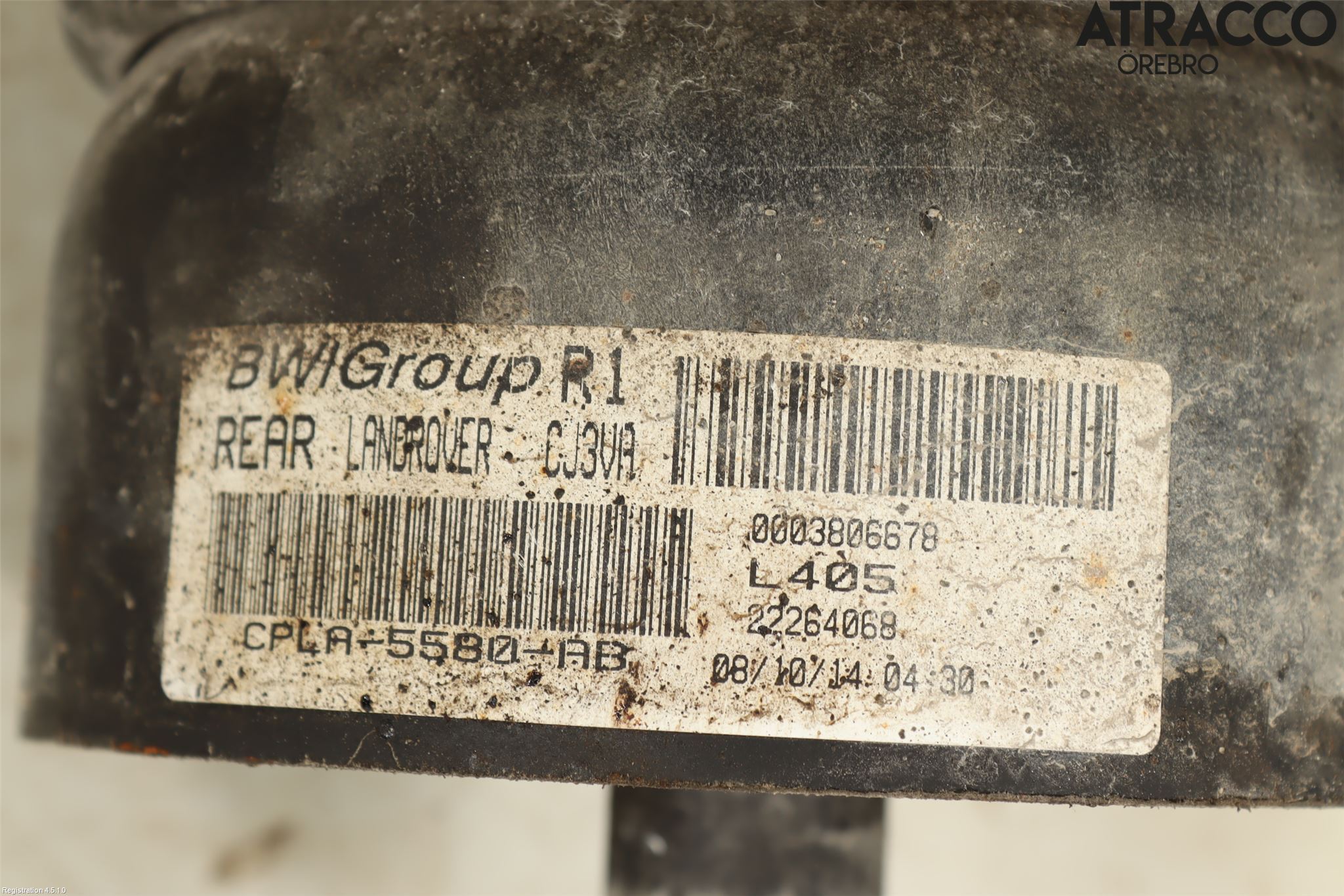 Landrover RANGE ROVER (L405) 13-21 Nivåreg Belg - Luftpute