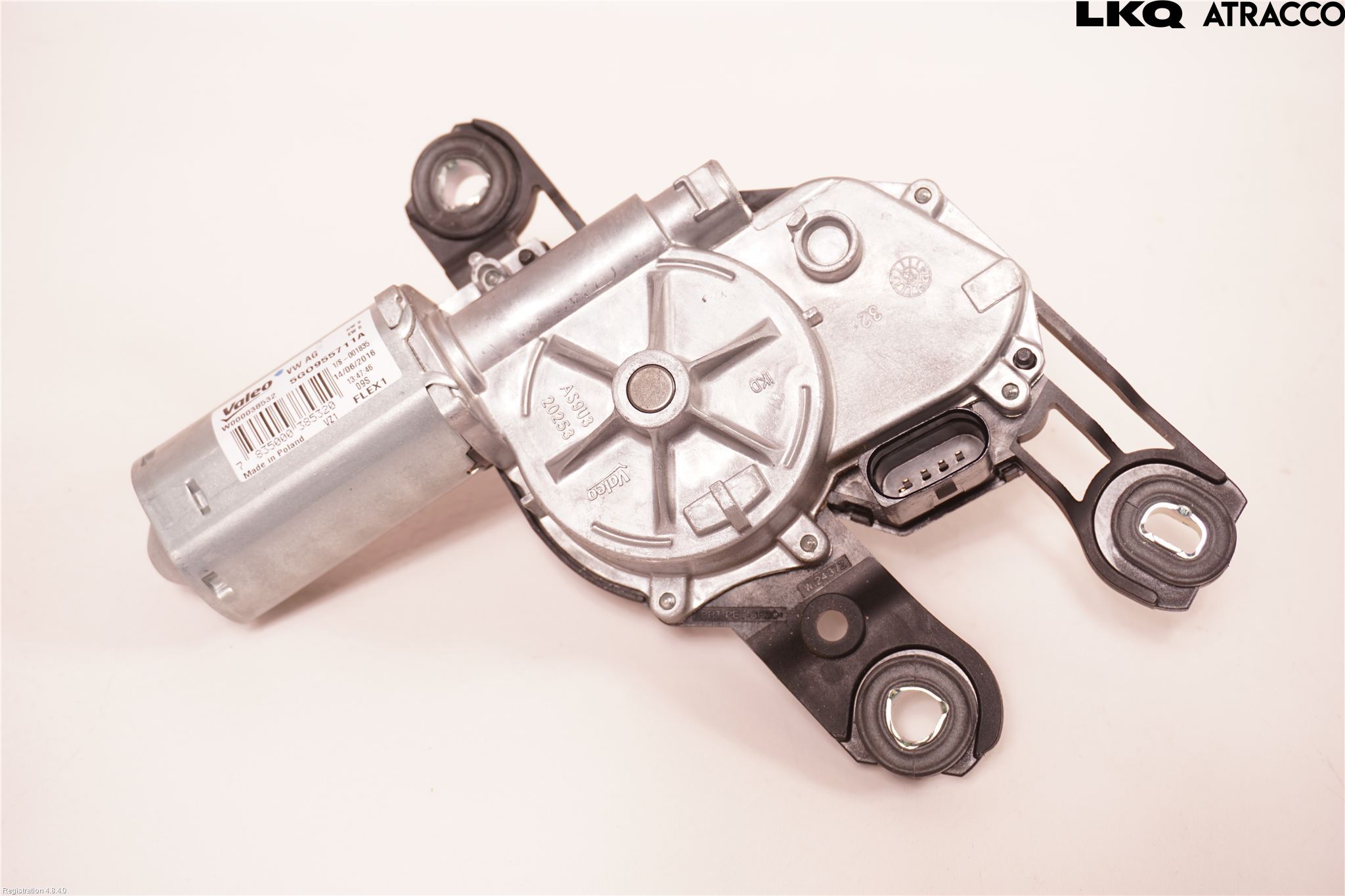 Volkswagen VW PASSAT 15-19 Viskermotor Bakluke