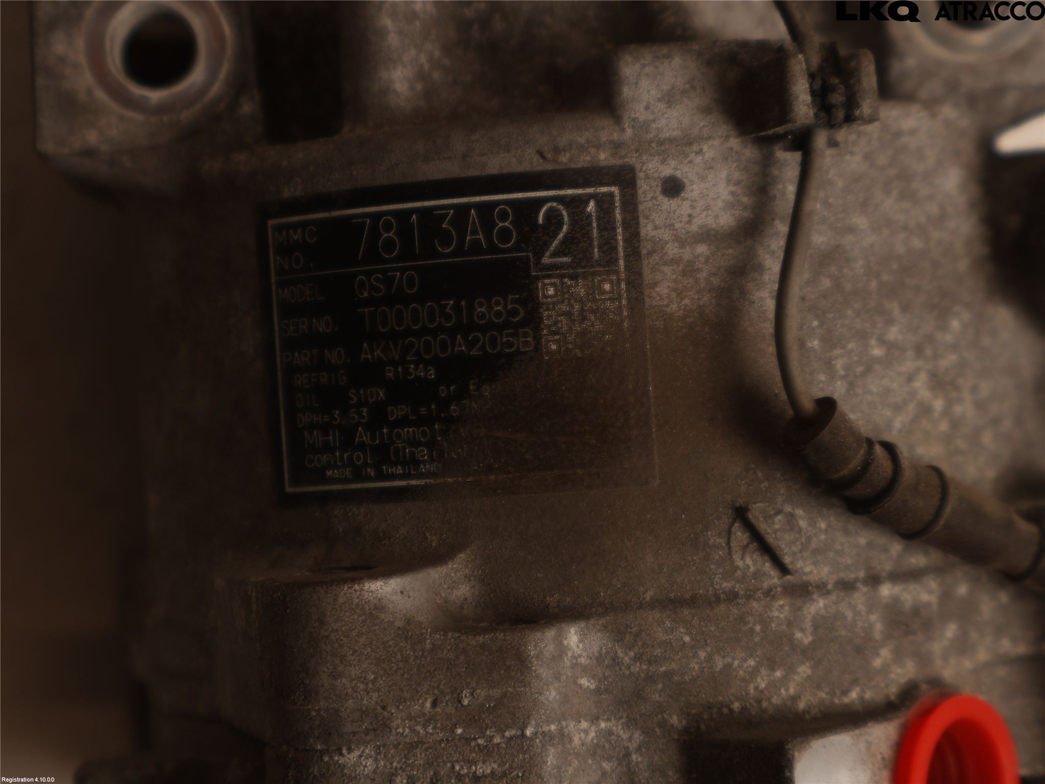 Mitsubishi ASX 10-22 Varme Ac Kompressor