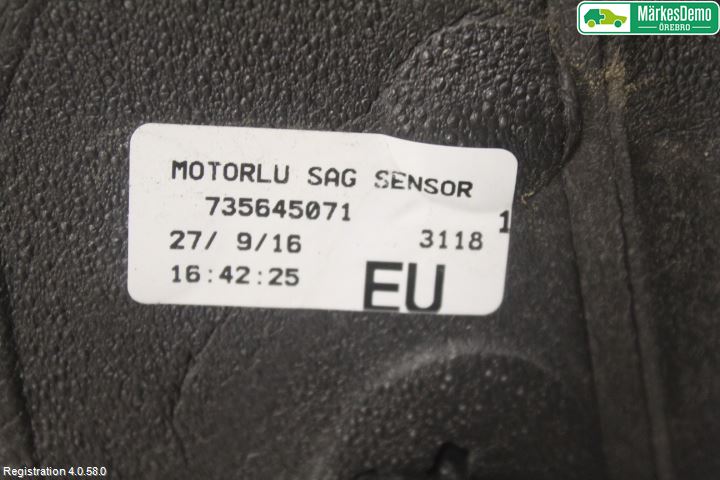 Fiat FIORINO Speil H M-El Justering