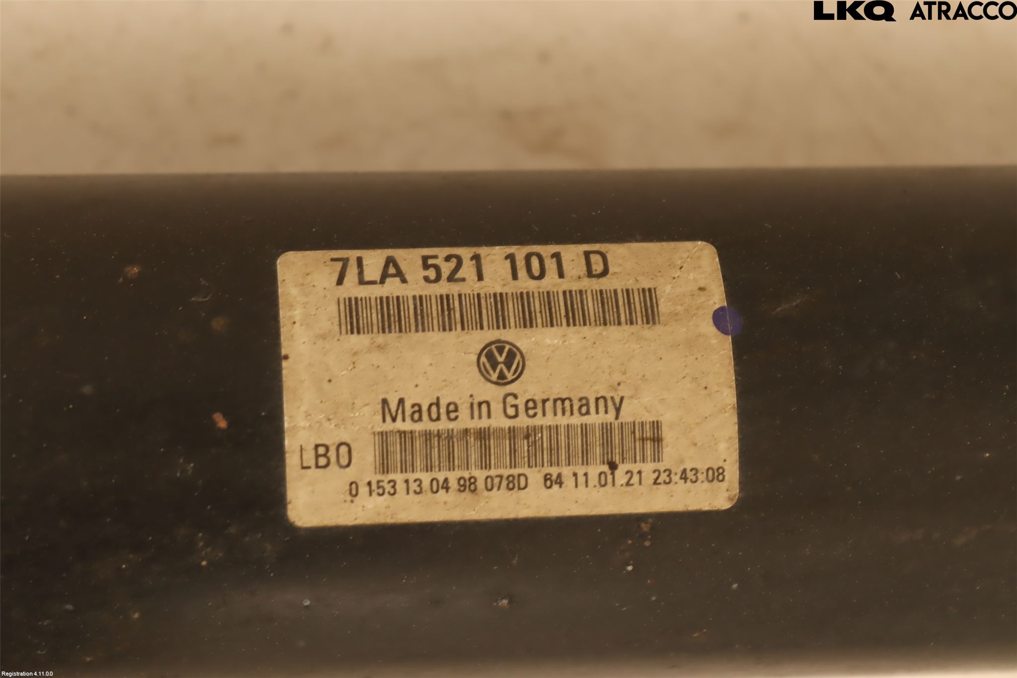 Volkswagen VW TRANSP/CARAVELLE (T6) 16-22 Mellomaksel Kompl
