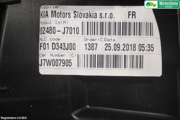 Kia CEED/CEED SW 19- Vindusheis