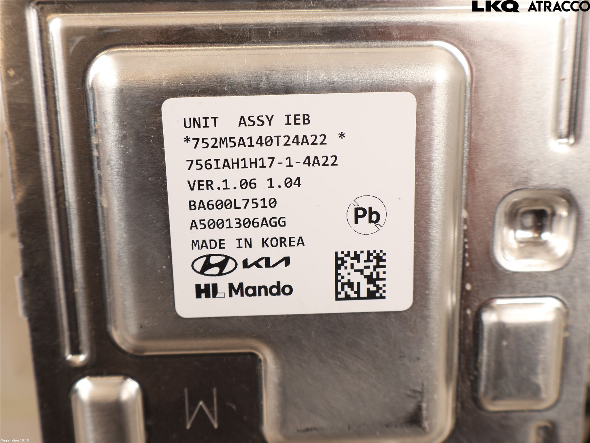 Kia EV3 26->> Bremseservo