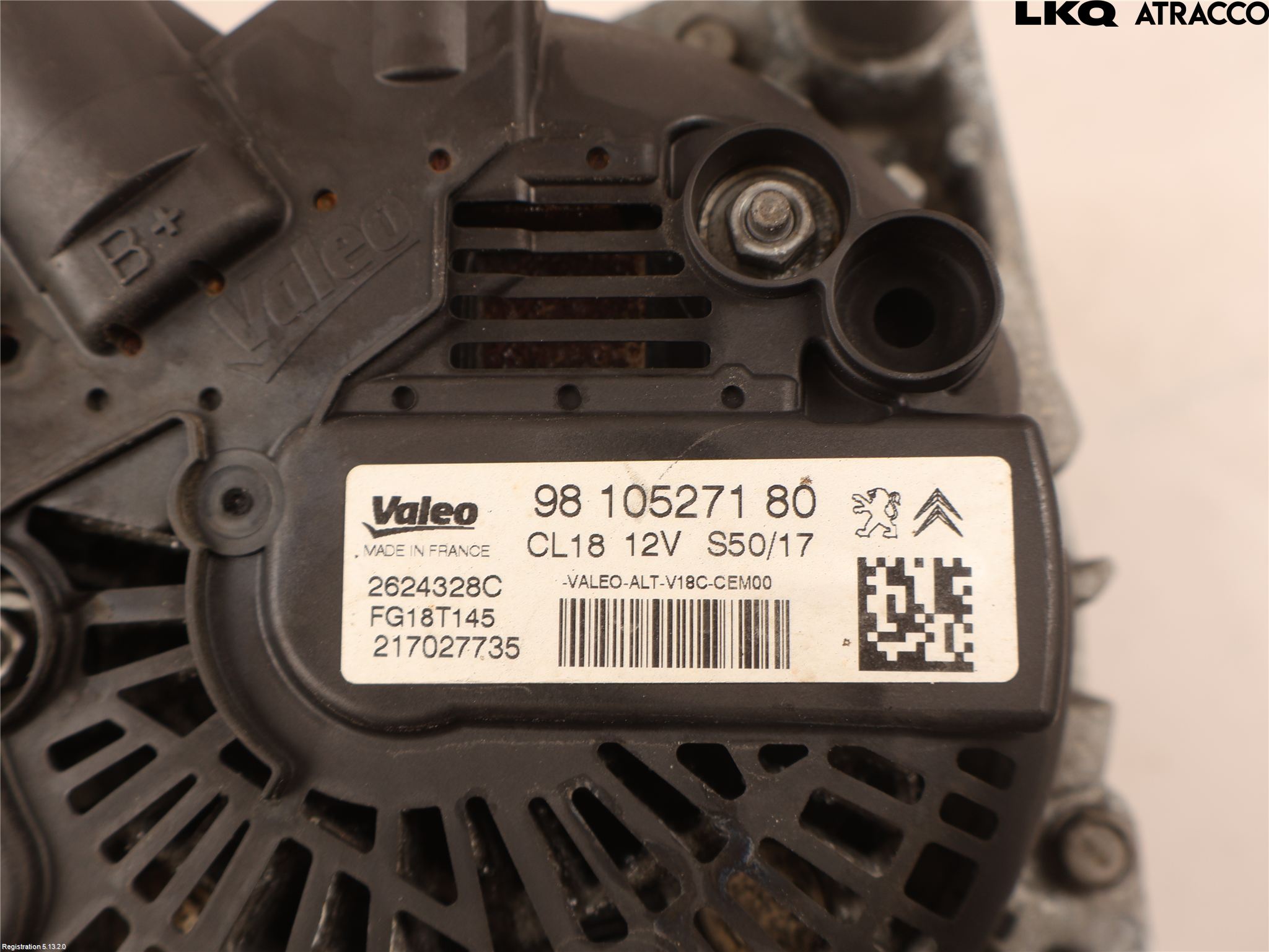 Peugeot PARTNER 16-18 Dynamo
