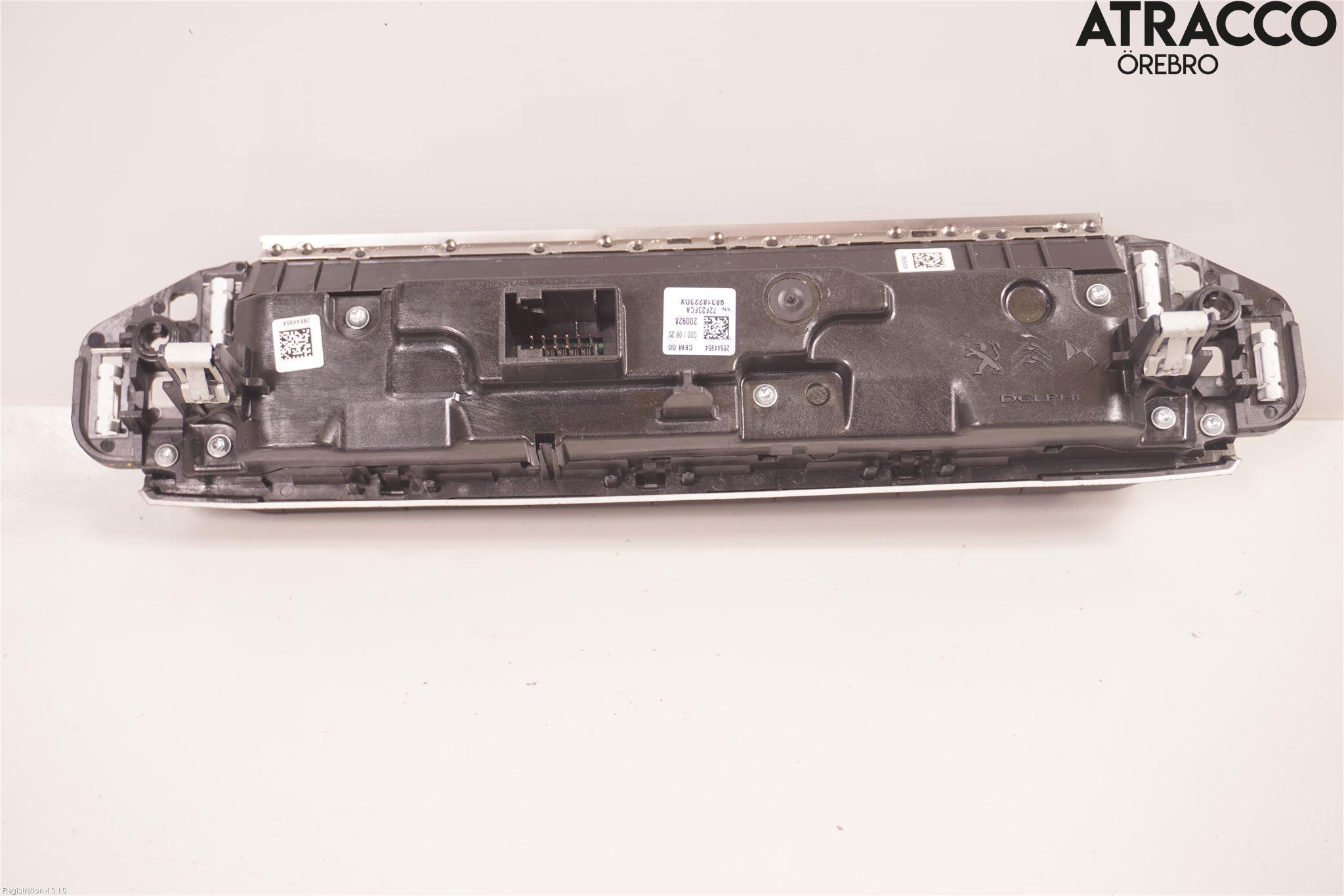 Peugeot 3008 17-24 Varme Ac Betjening-Display