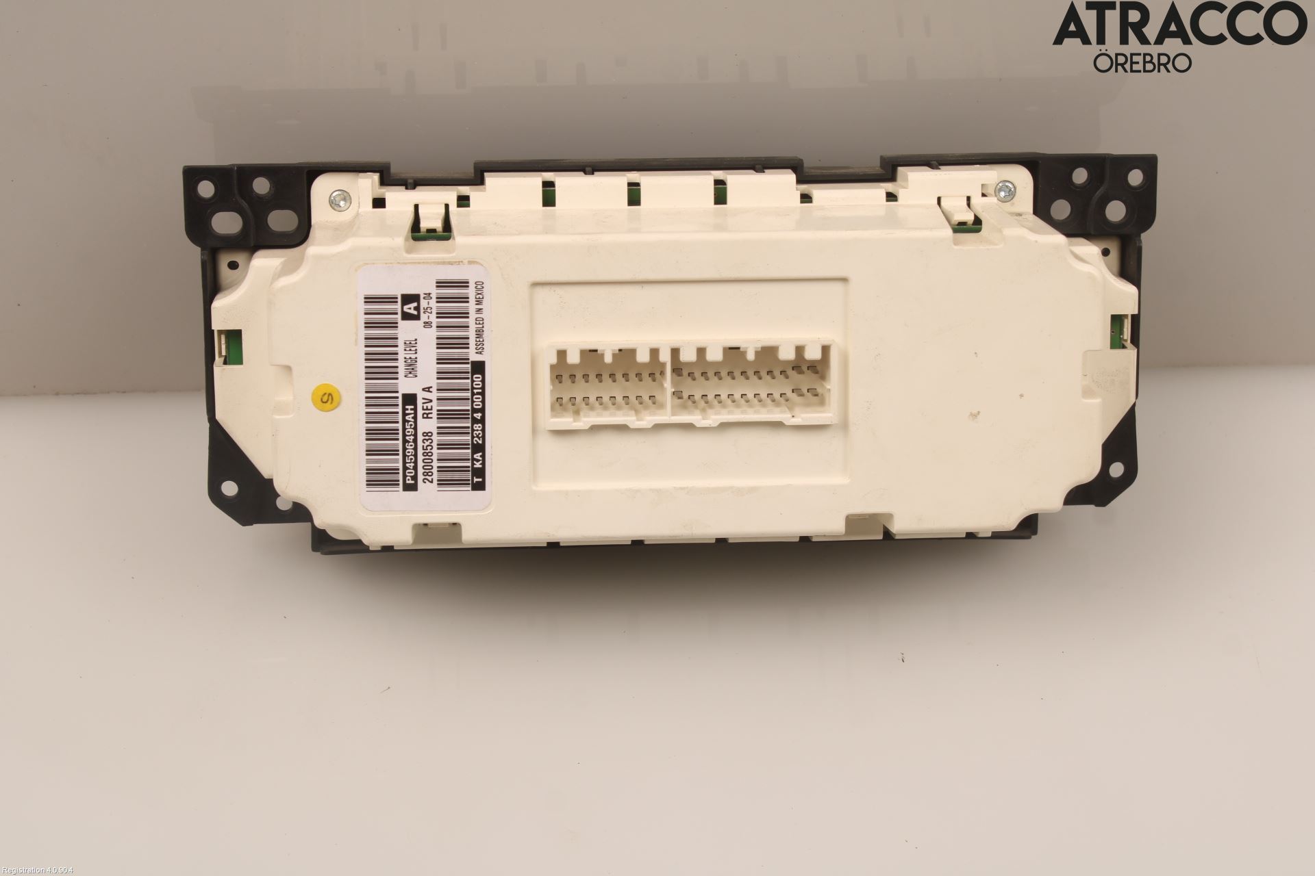 Dodge MAGNUM Varme Ac Betjening-Display